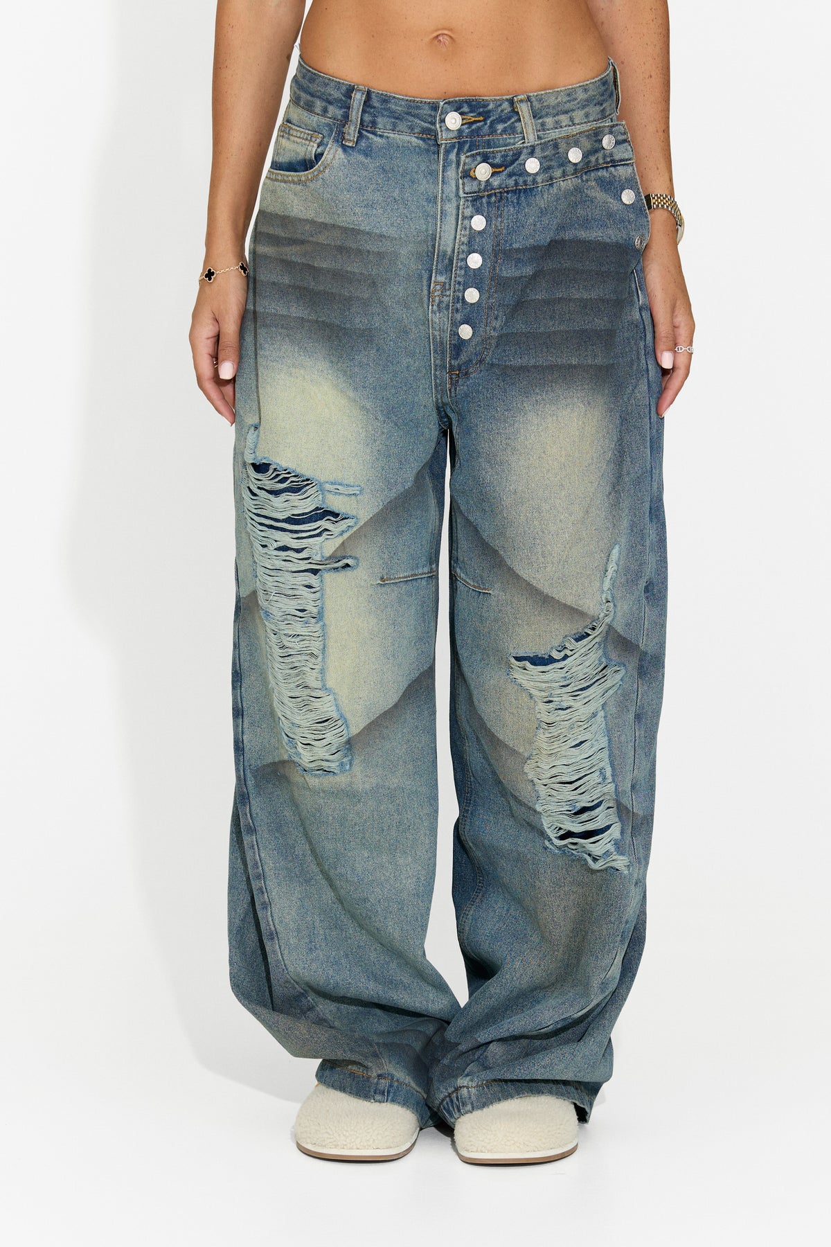 Blugi dama casual albastri Fentasy Bogas