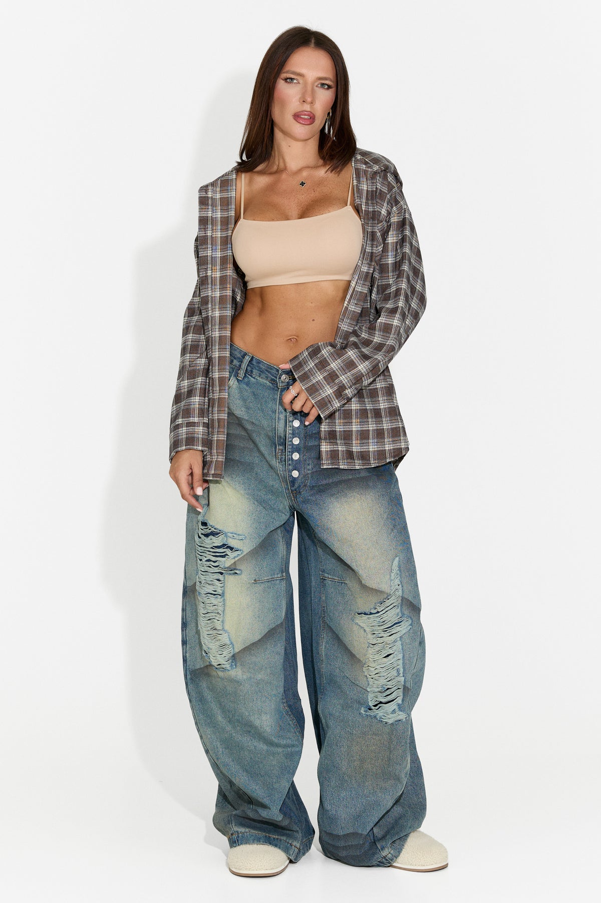 Blugi dama casual albastri Fentasy Bogas
