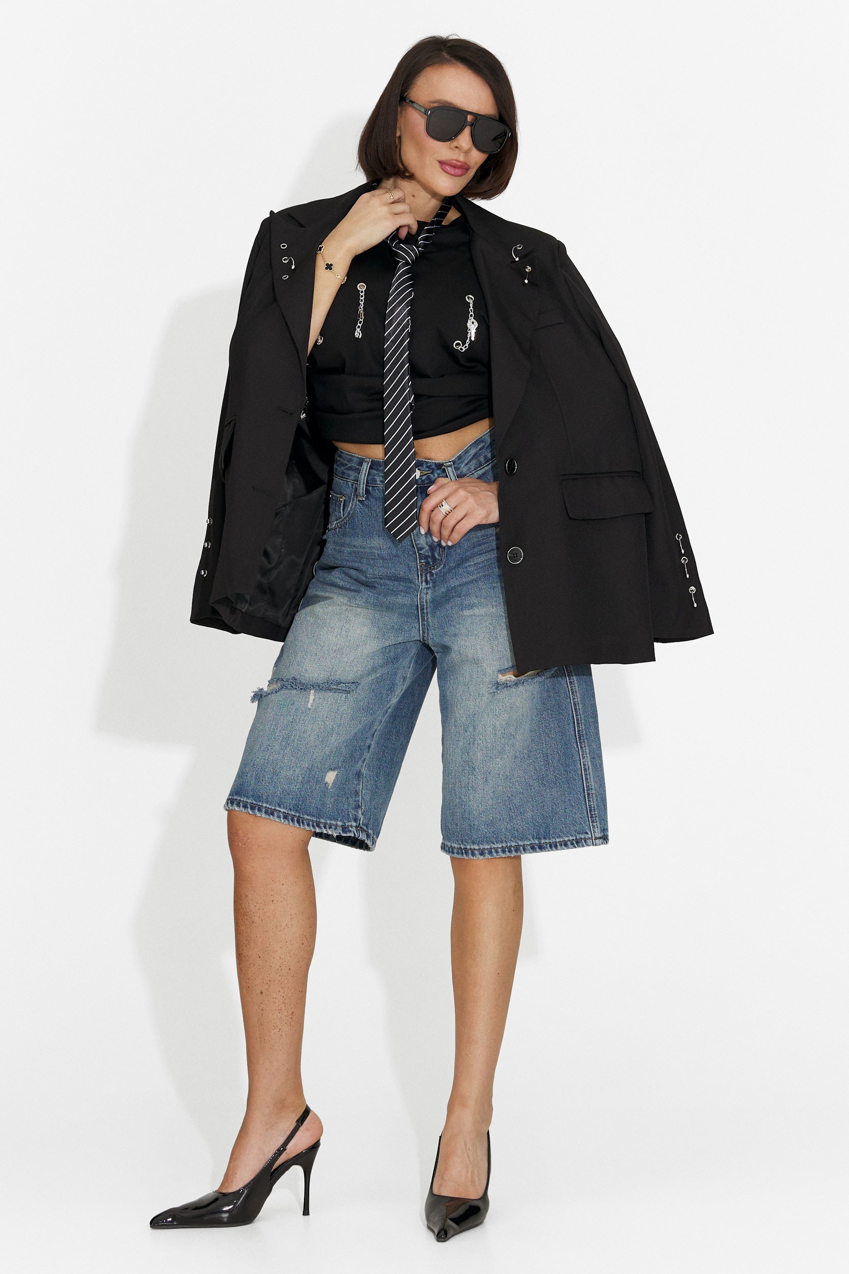 Blugi dama casual albastri Gimenez Bogas