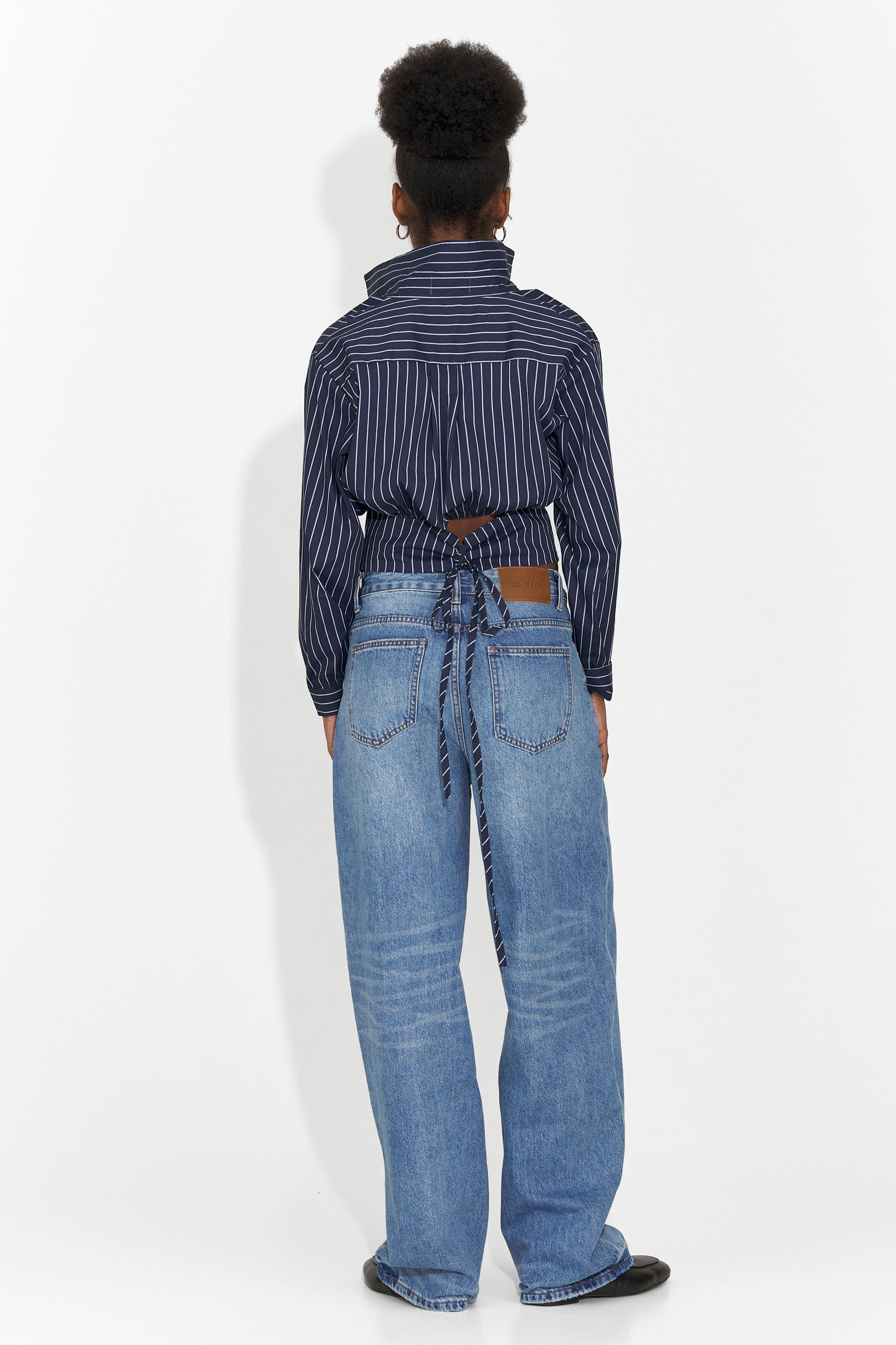 Blugi dama casual albastru Hanina Bogas