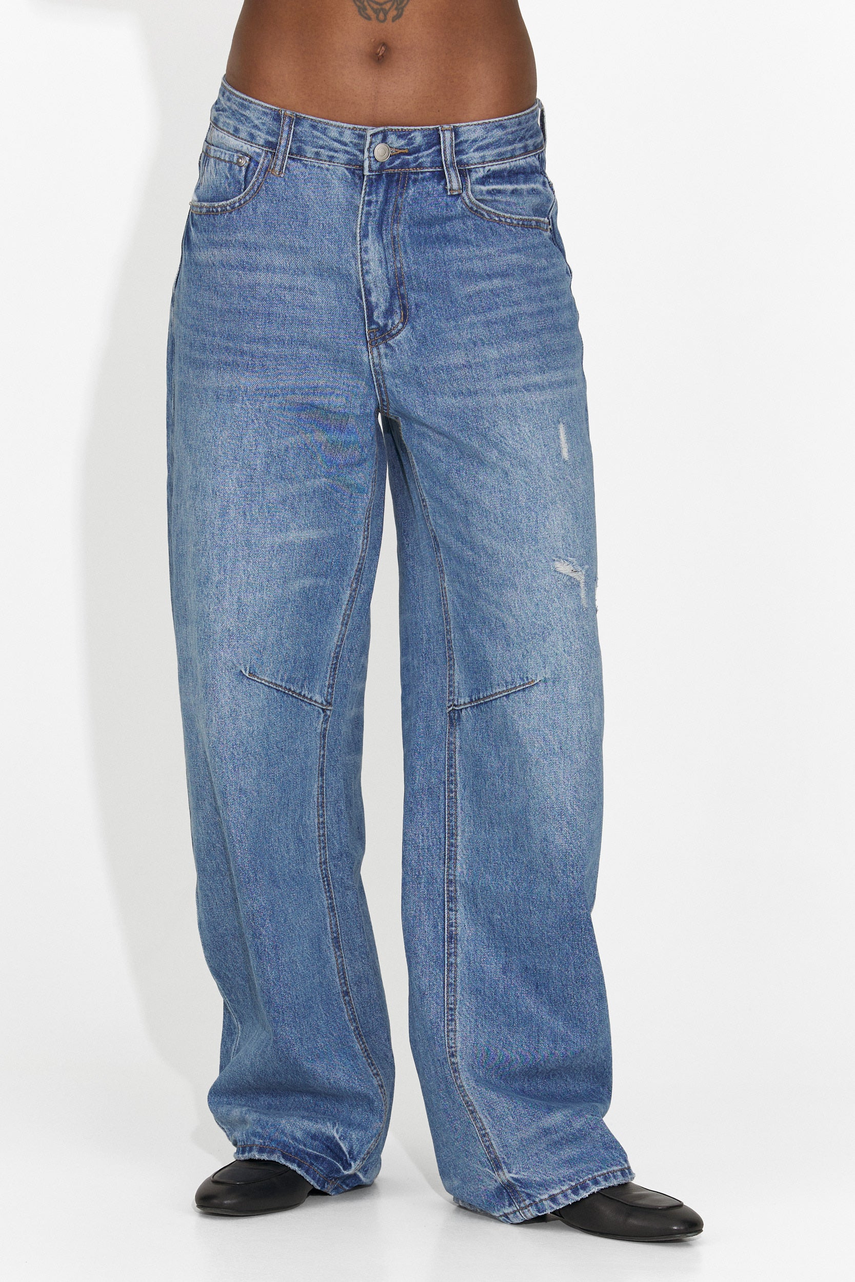 Blugi dama casual albastru Hanina Bogas