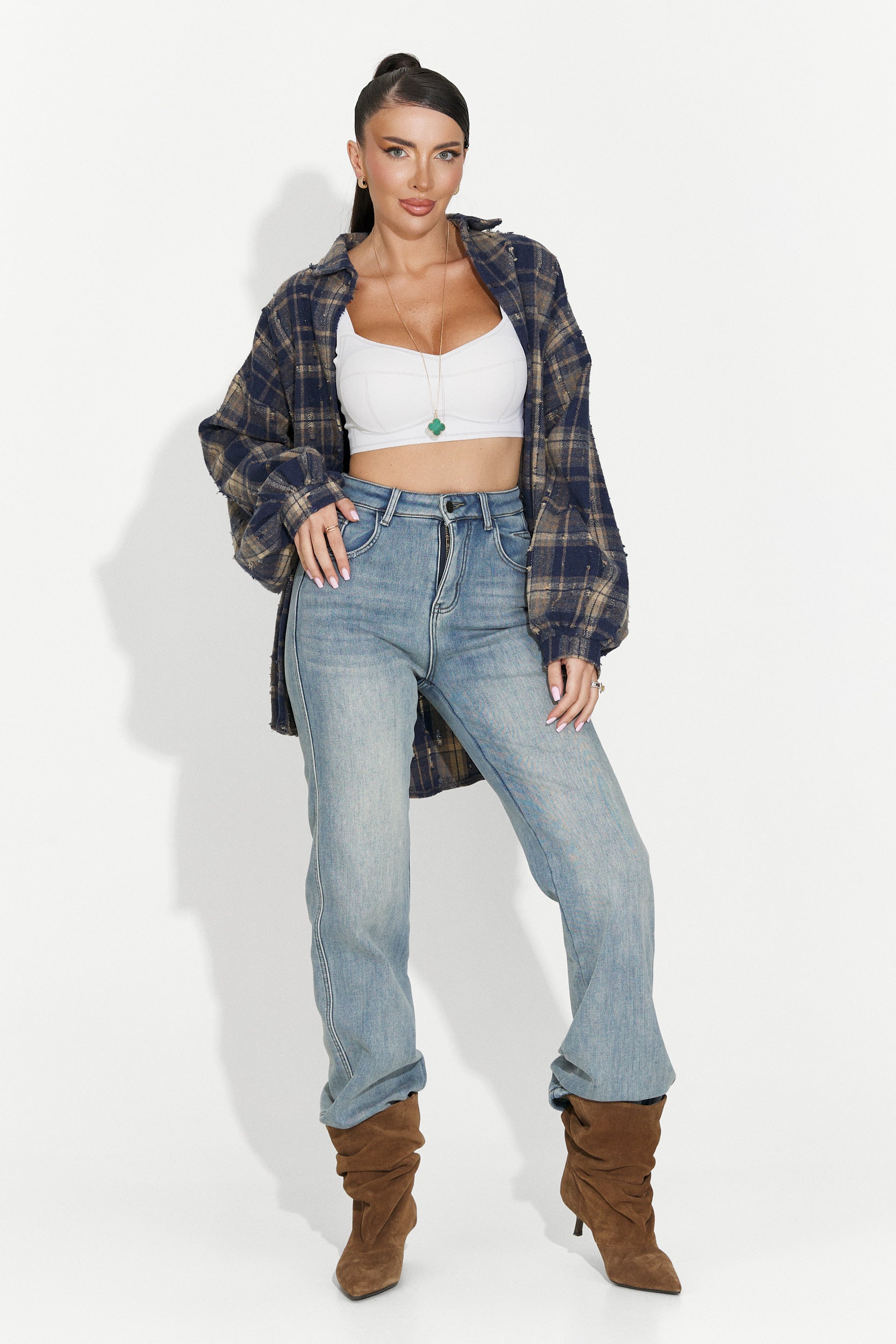 Casual blue women's jeans Hetafe Bogas