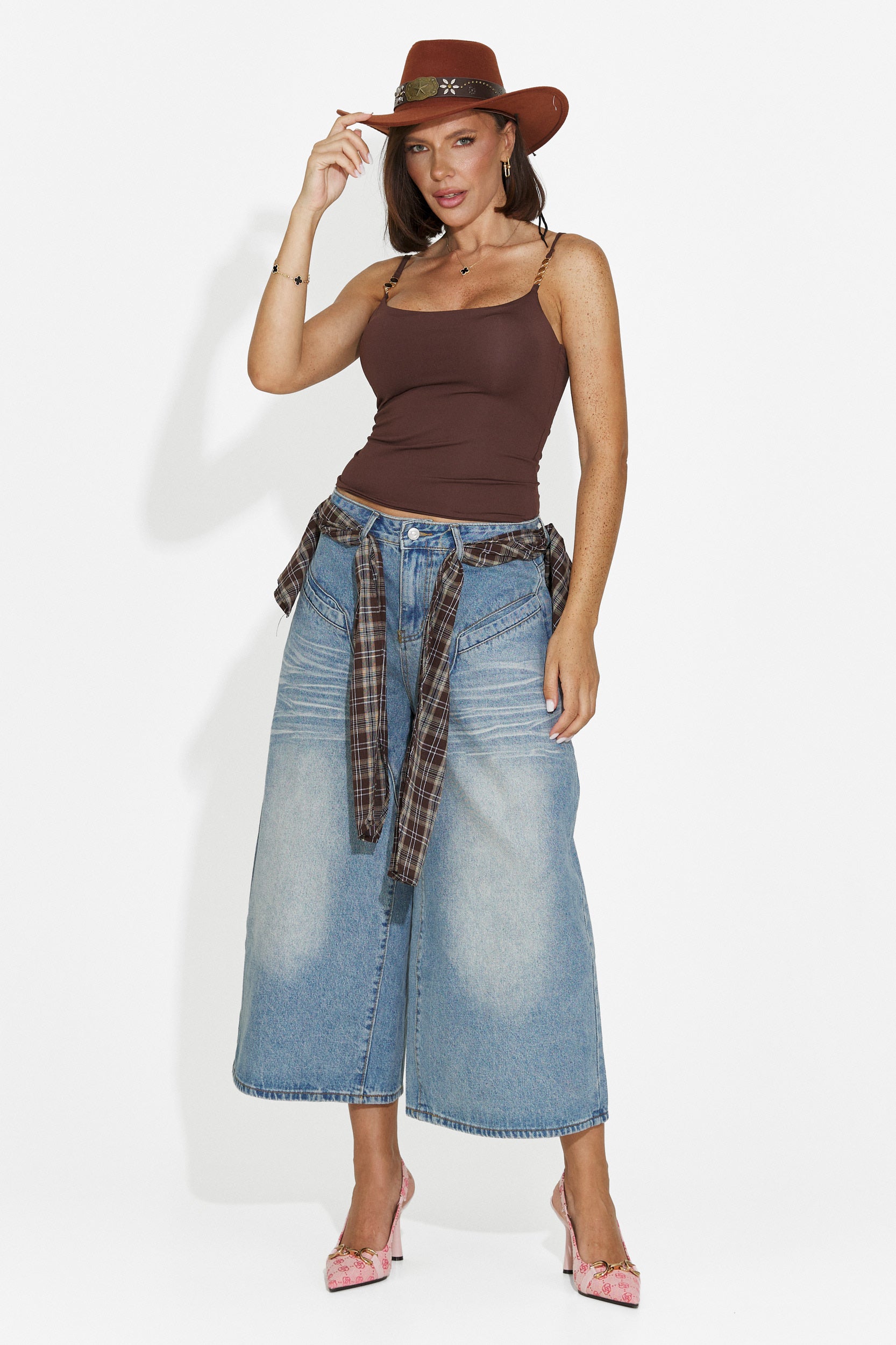 Blugi dama casual albastri Ozanias Bogas