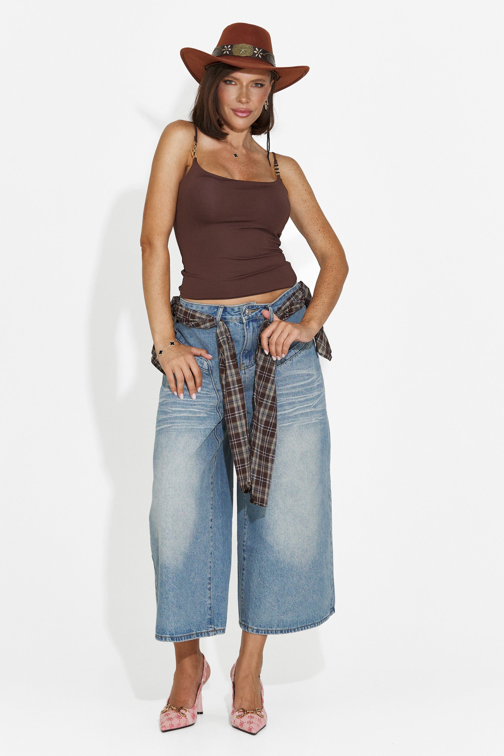 Blugi dama casual albastri Ozanias Bogas