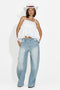 Blugi dama casual albastri Tolida Bogas