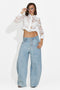Blugi dama casual albastri Valiama Bogas