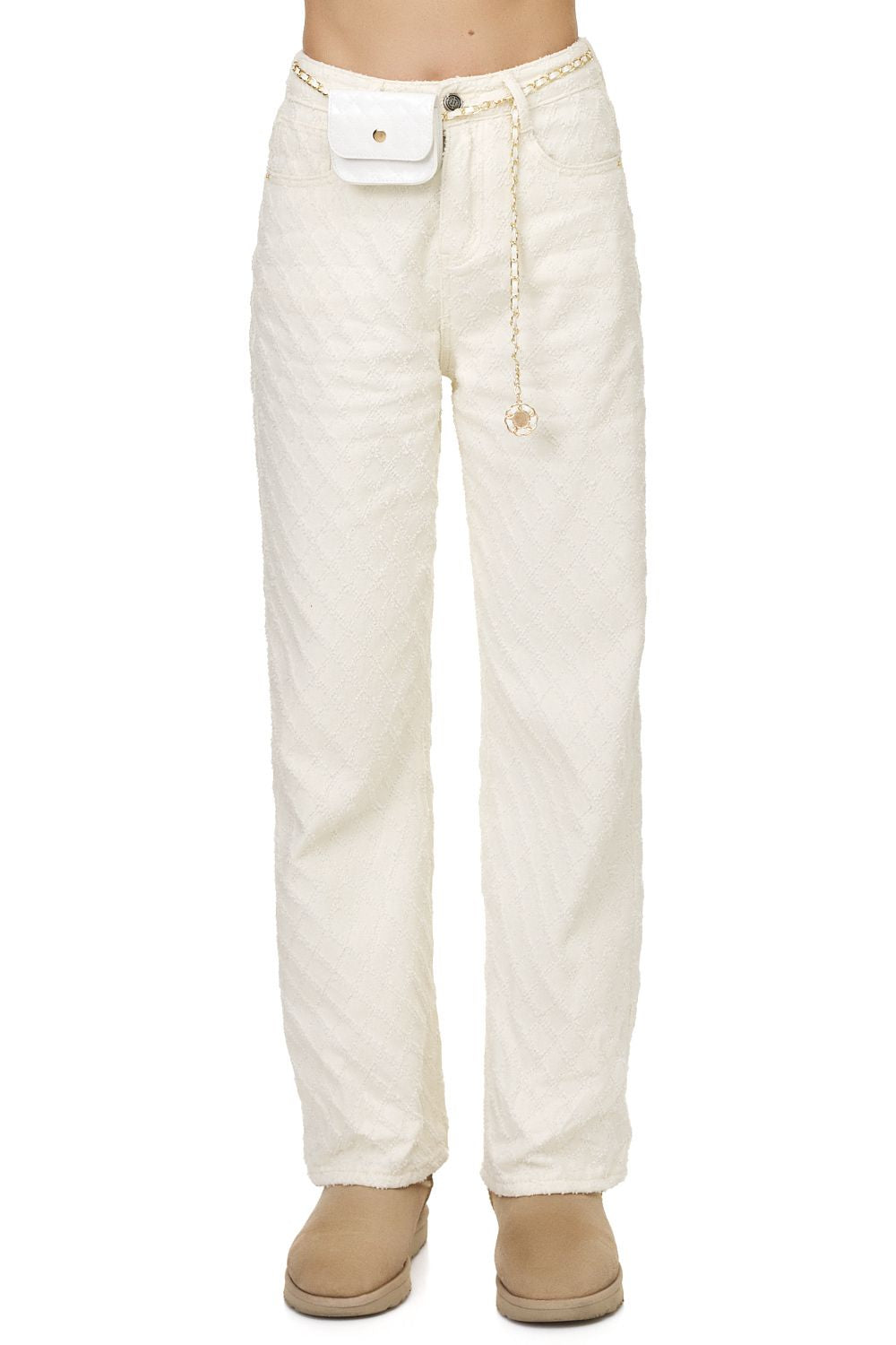 Ladies' casual beige denim Terias Bogas