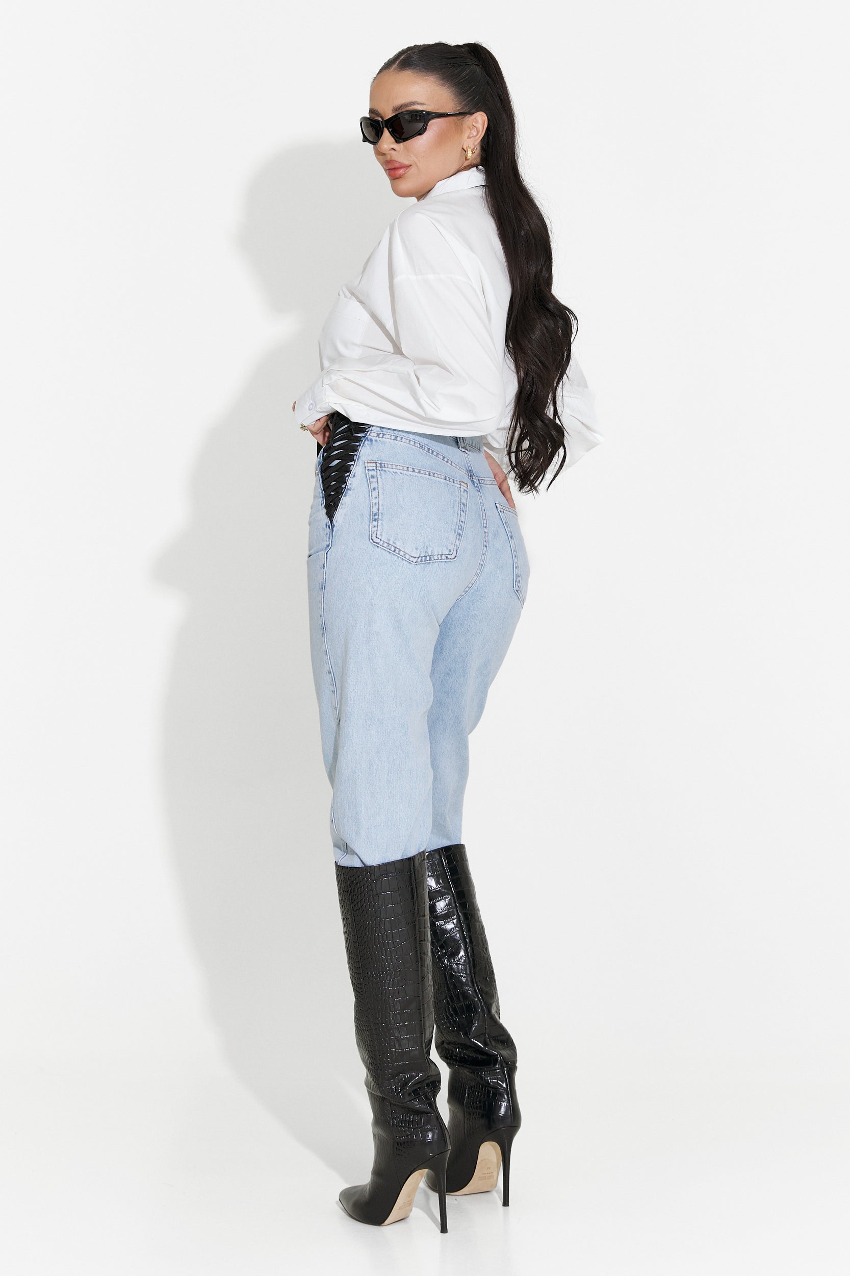 Bodysa Bogas Casual Blue Jeans for Women