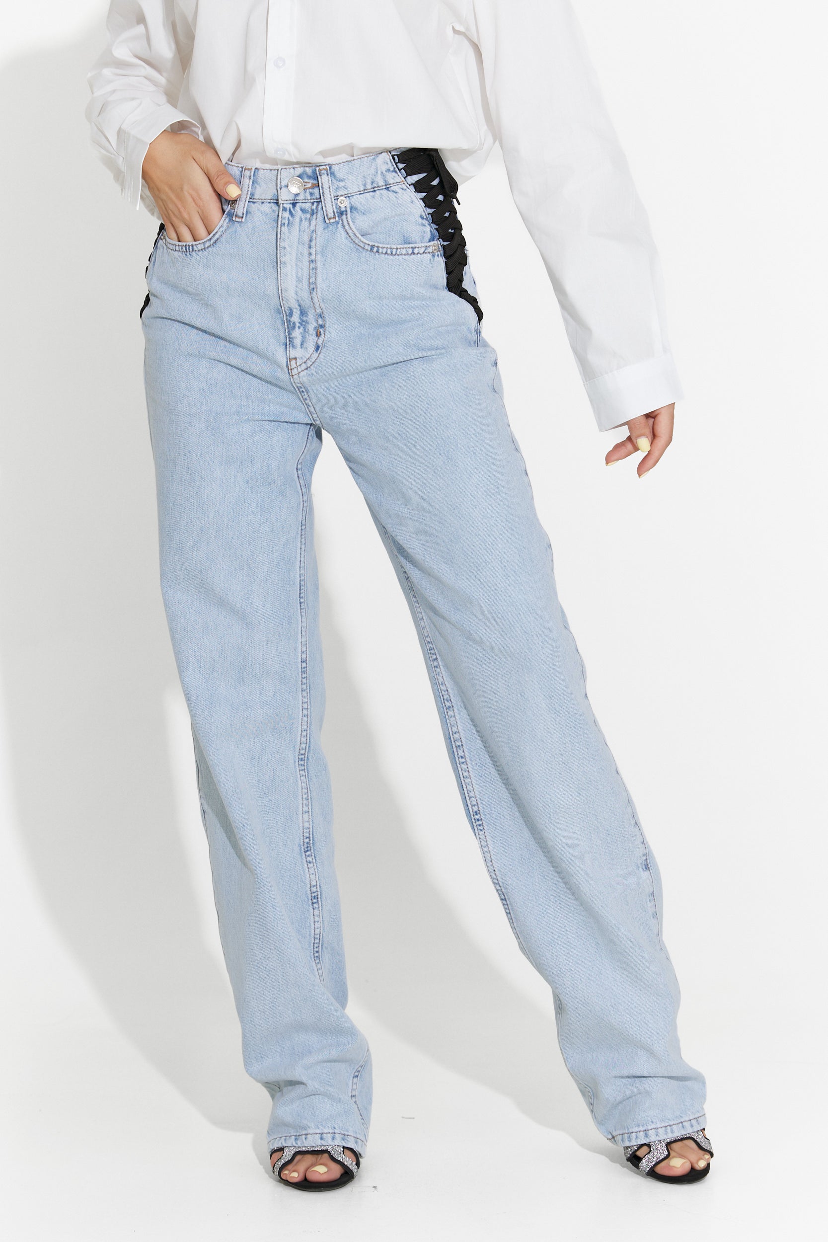 Bodysa Bogas Casual Blue Jeans for Women