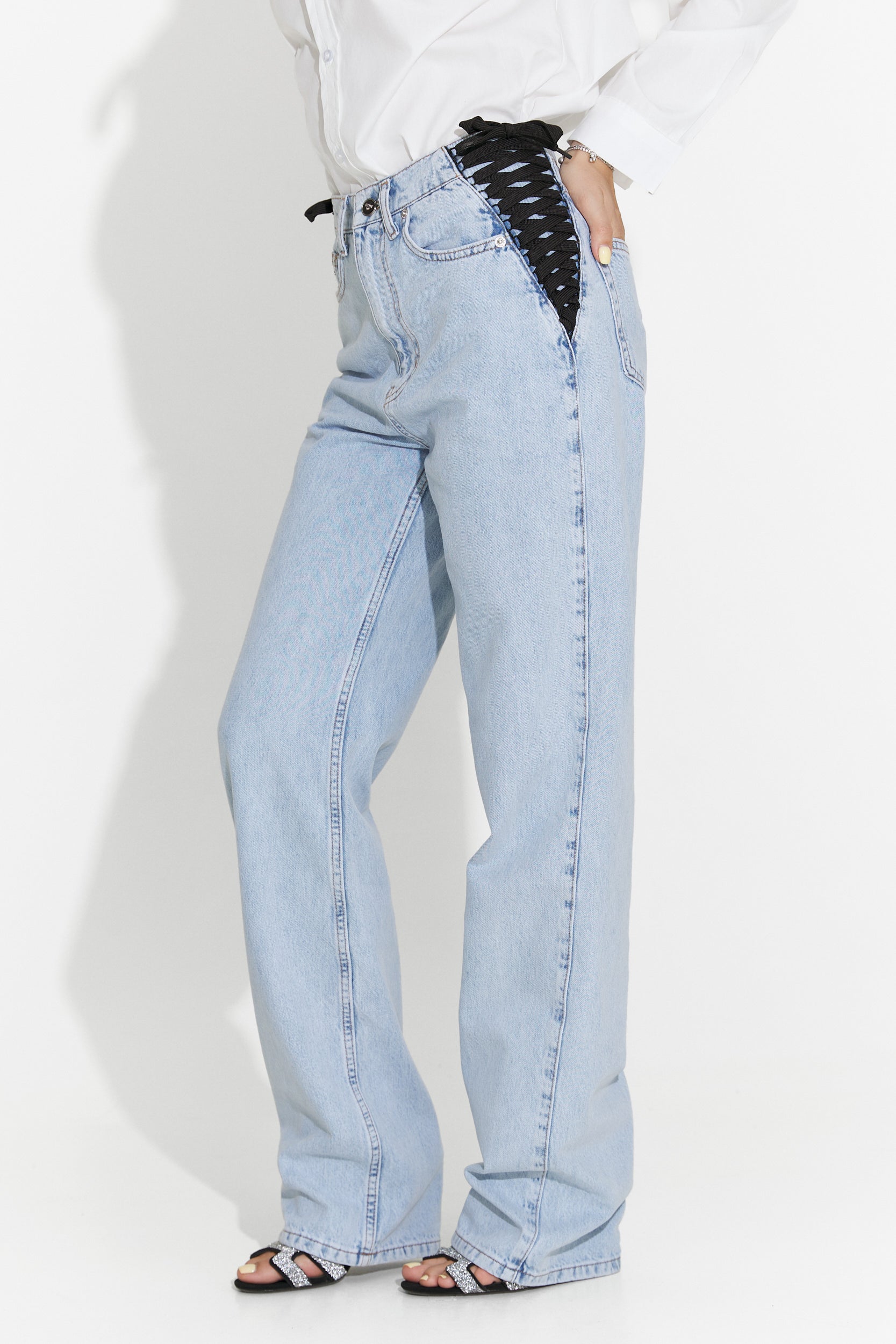 Bodysa Bogas Casual Blue Jeans for Women