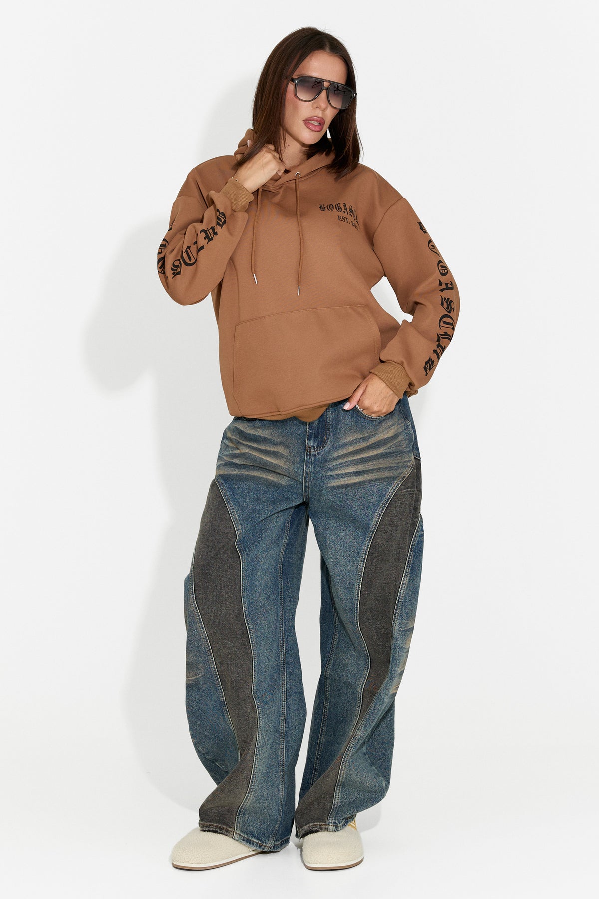 Blugi dama casual bleu Ghensa Bogas