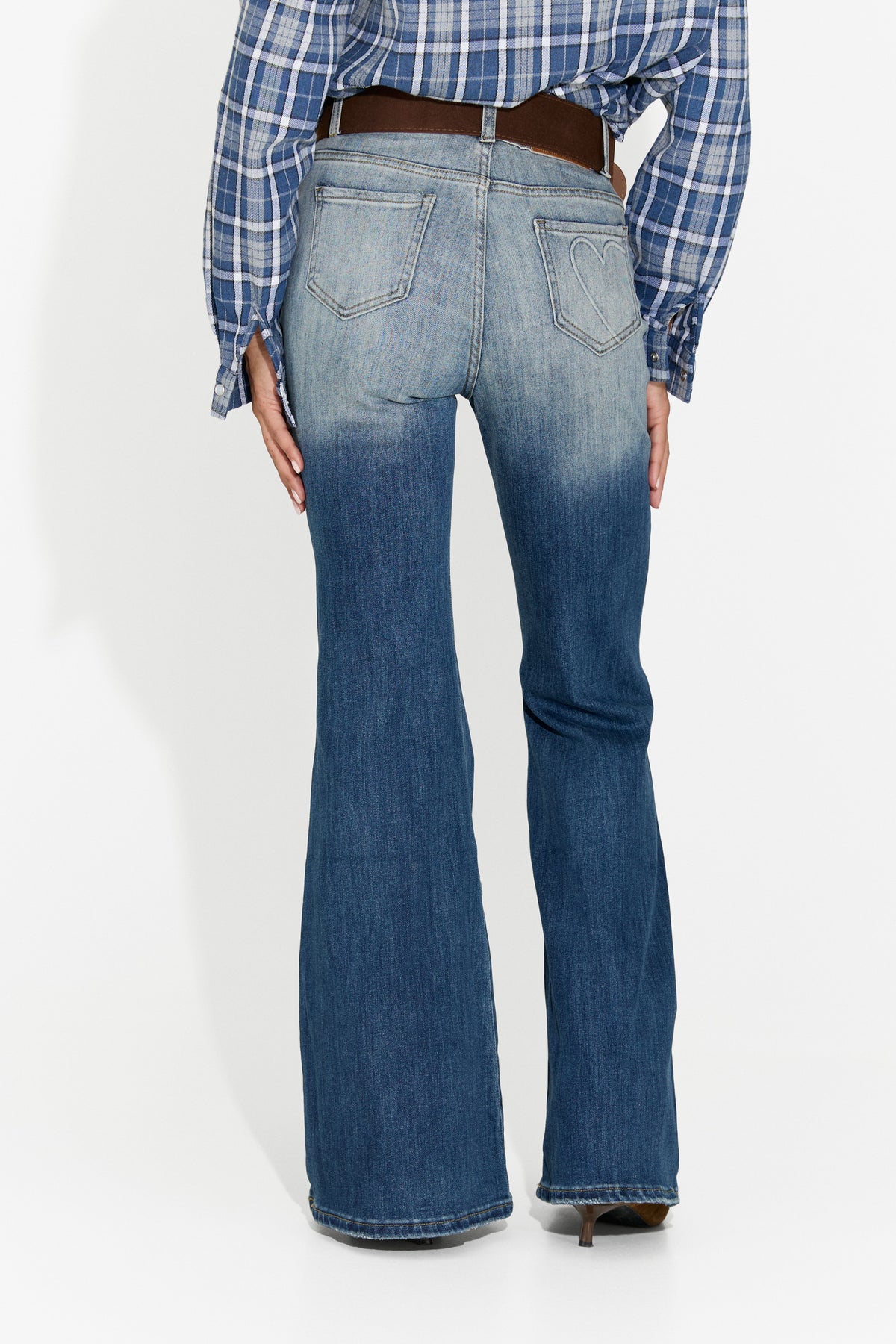 Blugi dama casual bleu Hursona Bogas
