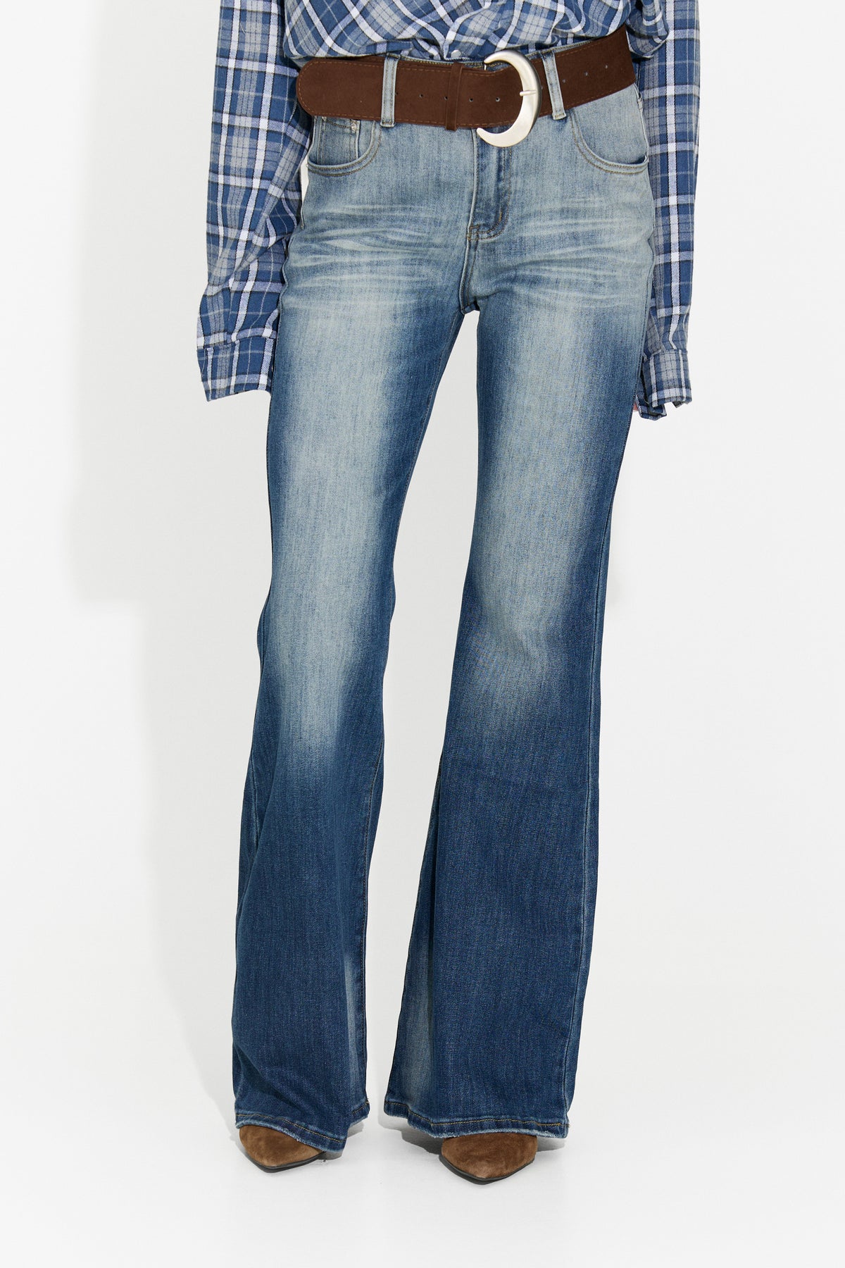 Blugi dama casual bleu Hursona Bogas