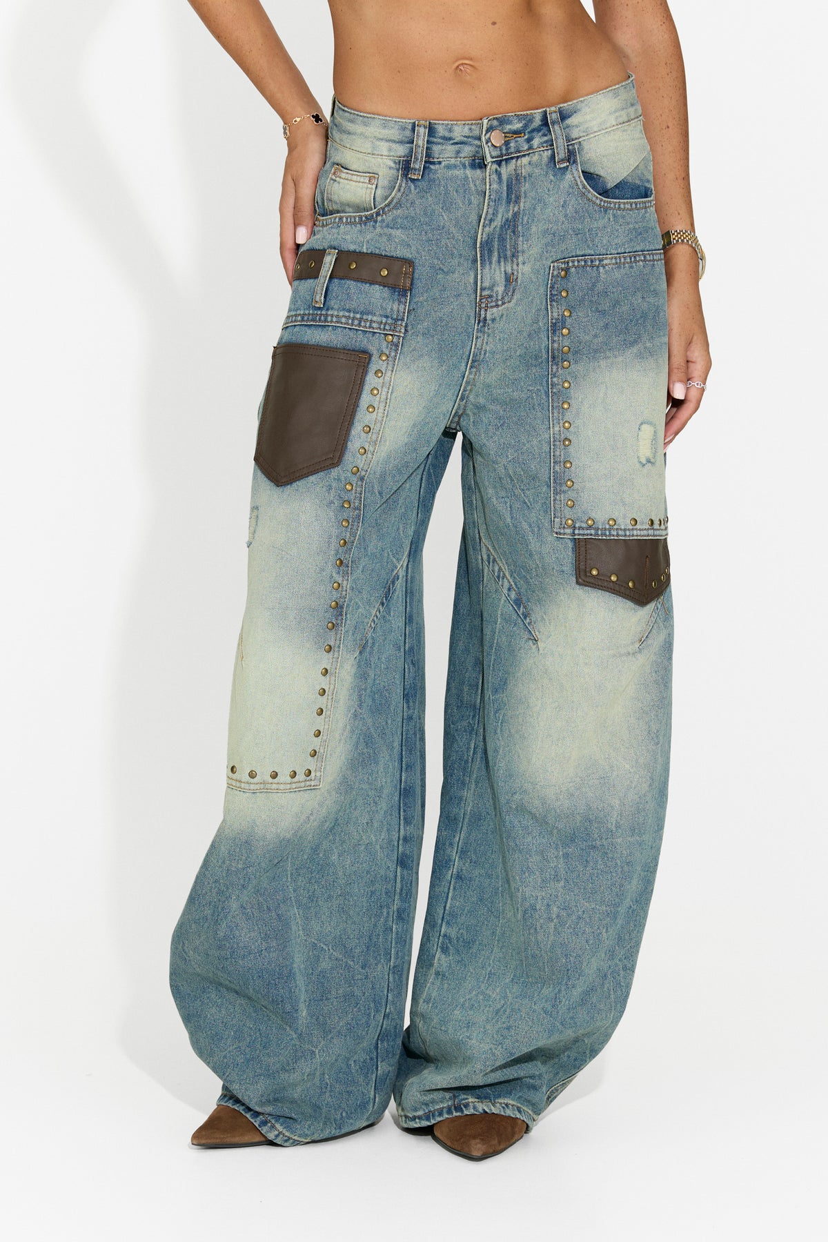 Blugi dama casual bleu Porsena Bogas