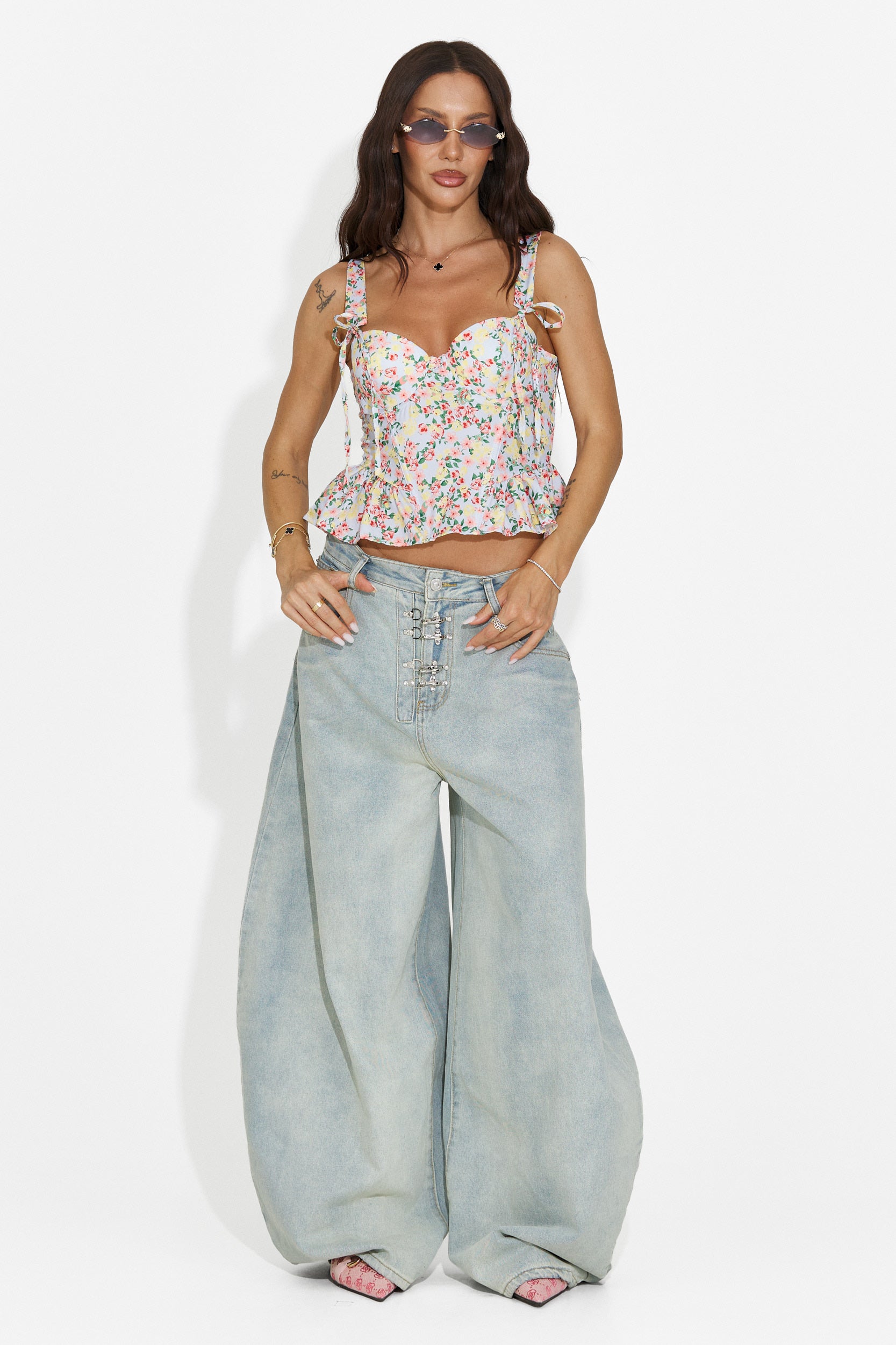 Blugi dama casual bleu Valiama Bogas