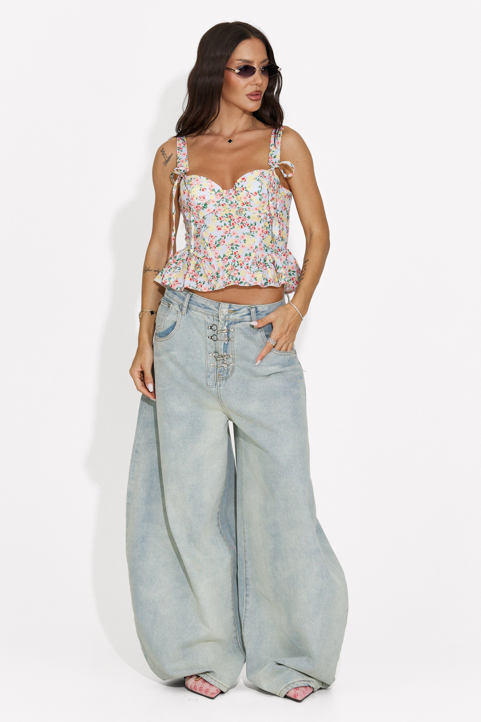 Blugi dama casual bleu Valiama Bogas