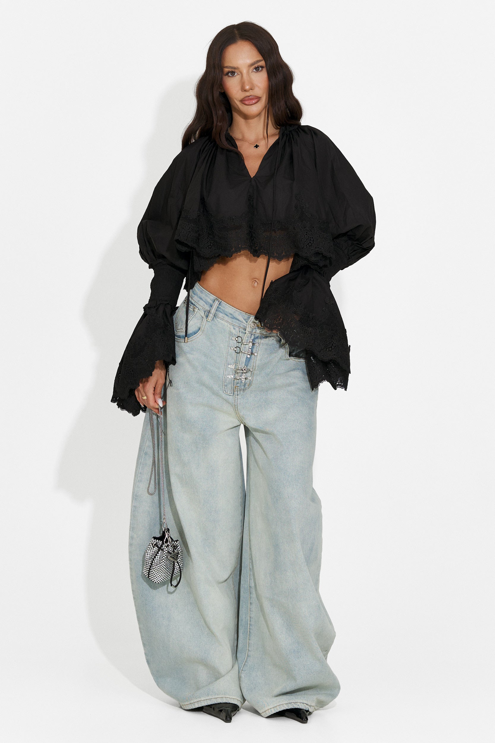 Blugi dama casual bleu Valiama Bogas