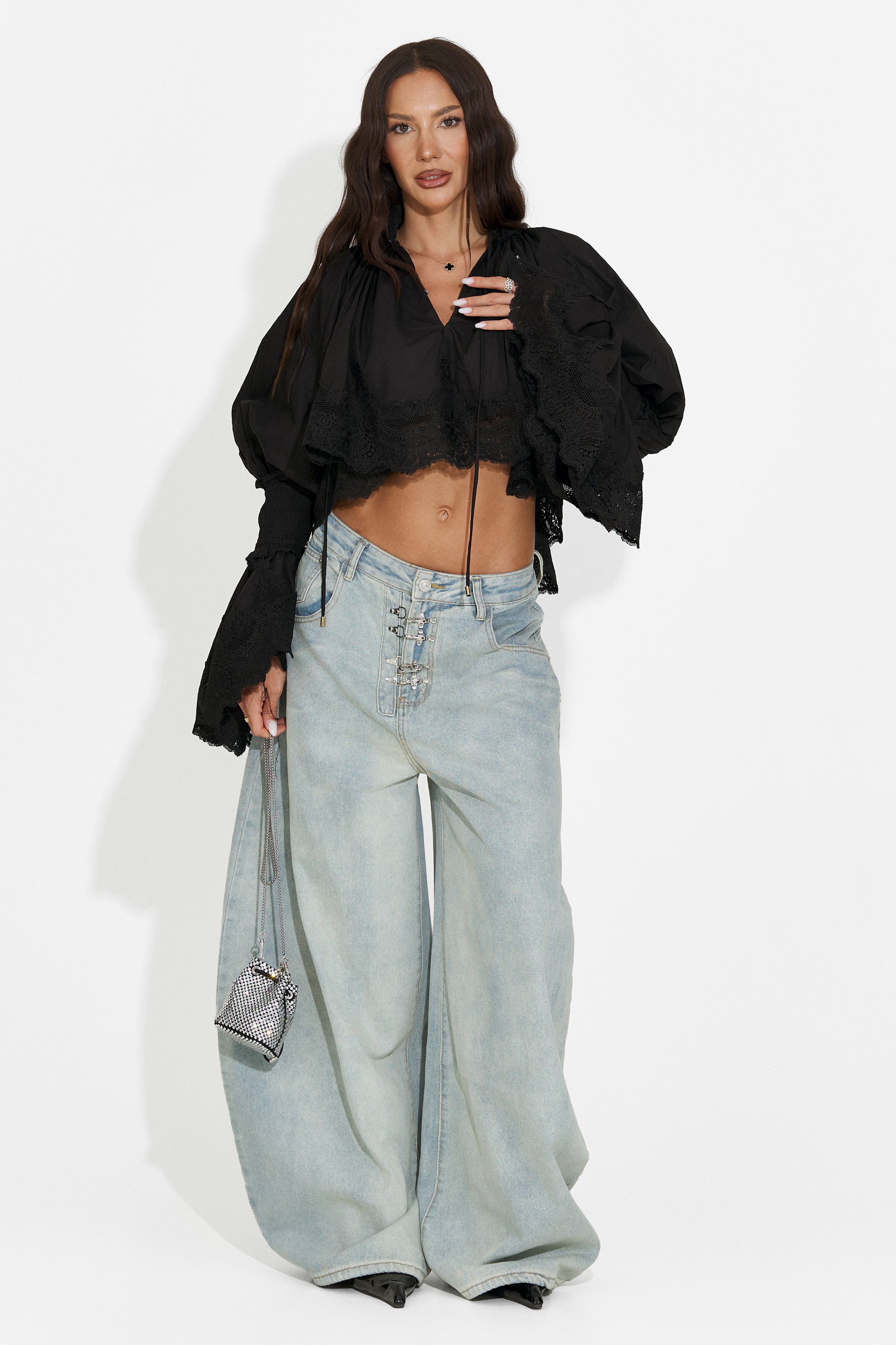 Blugi dama casual bleu Valiama Bogas