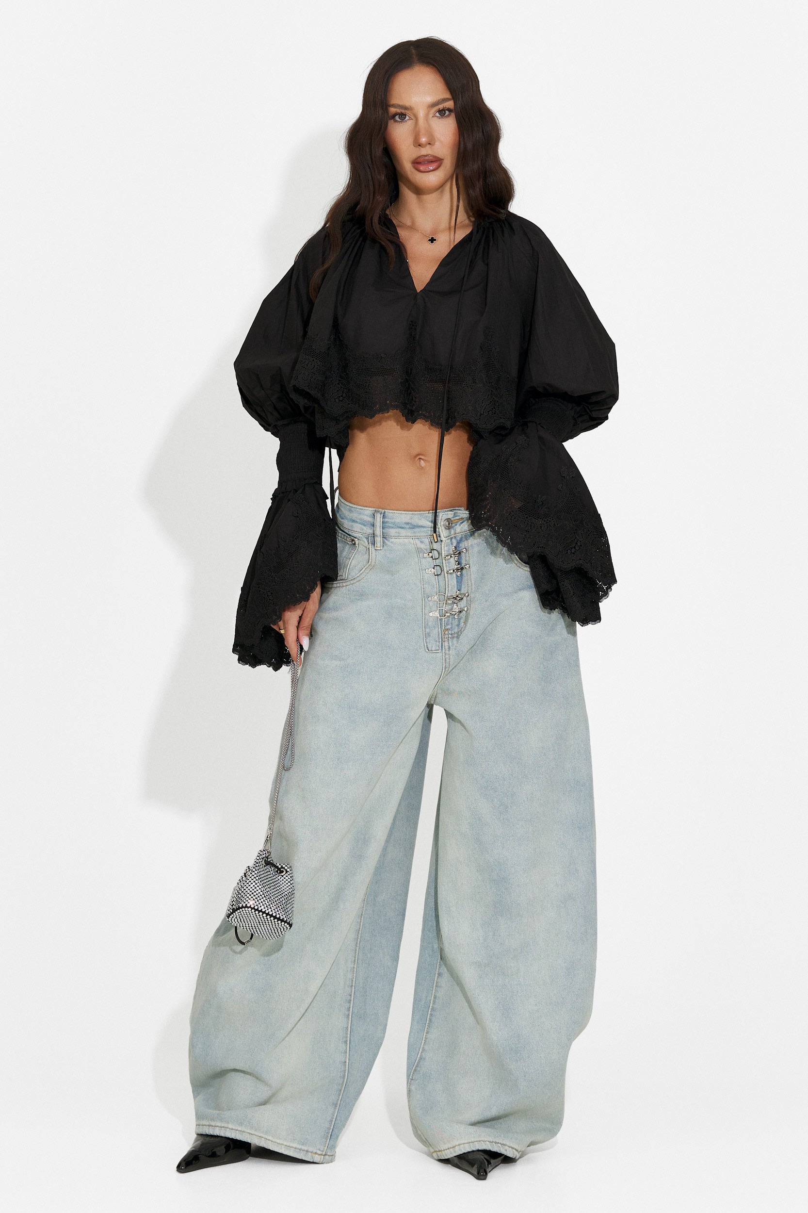 Blugi dama casual bleu Valiama Bogas