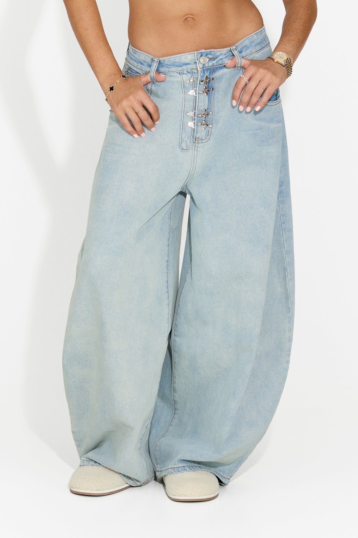 Blugi dama casual bleu Valiama Bogas
