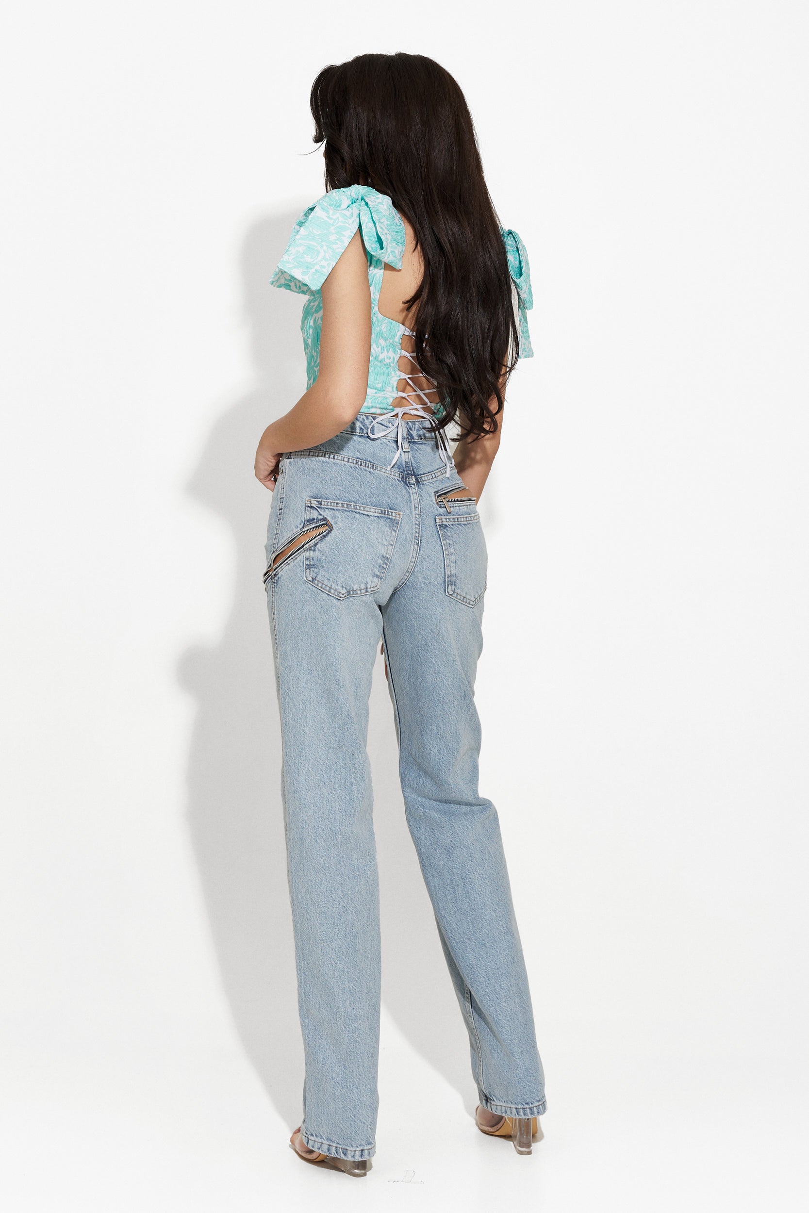 Veyoza Bogas casual blue ladies jeans