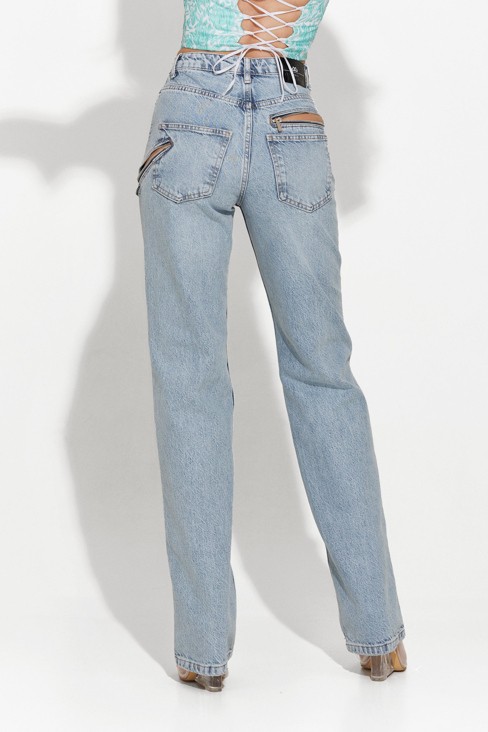Veyoza Bogas casual blue ladies jeans