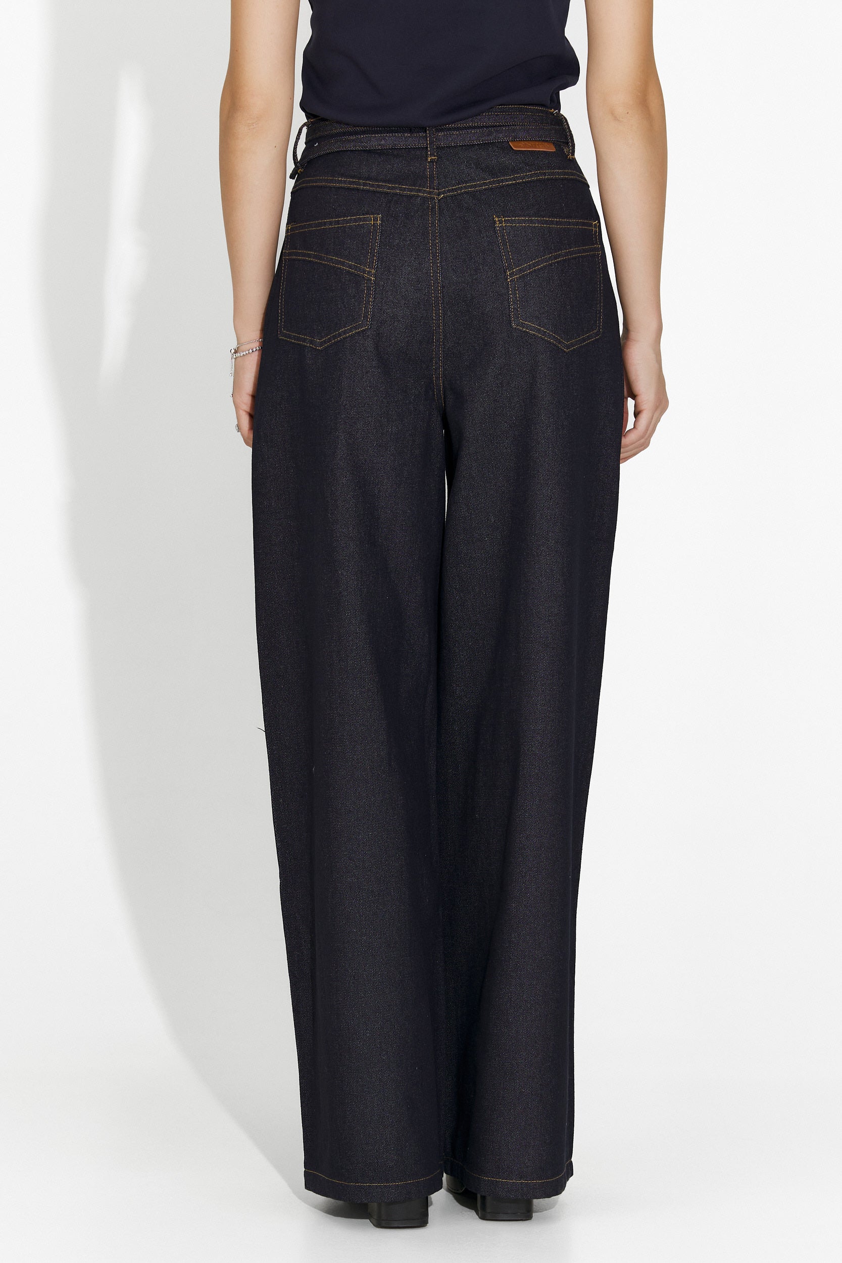 Blugi dama casual bleumarin Flovira Bogas