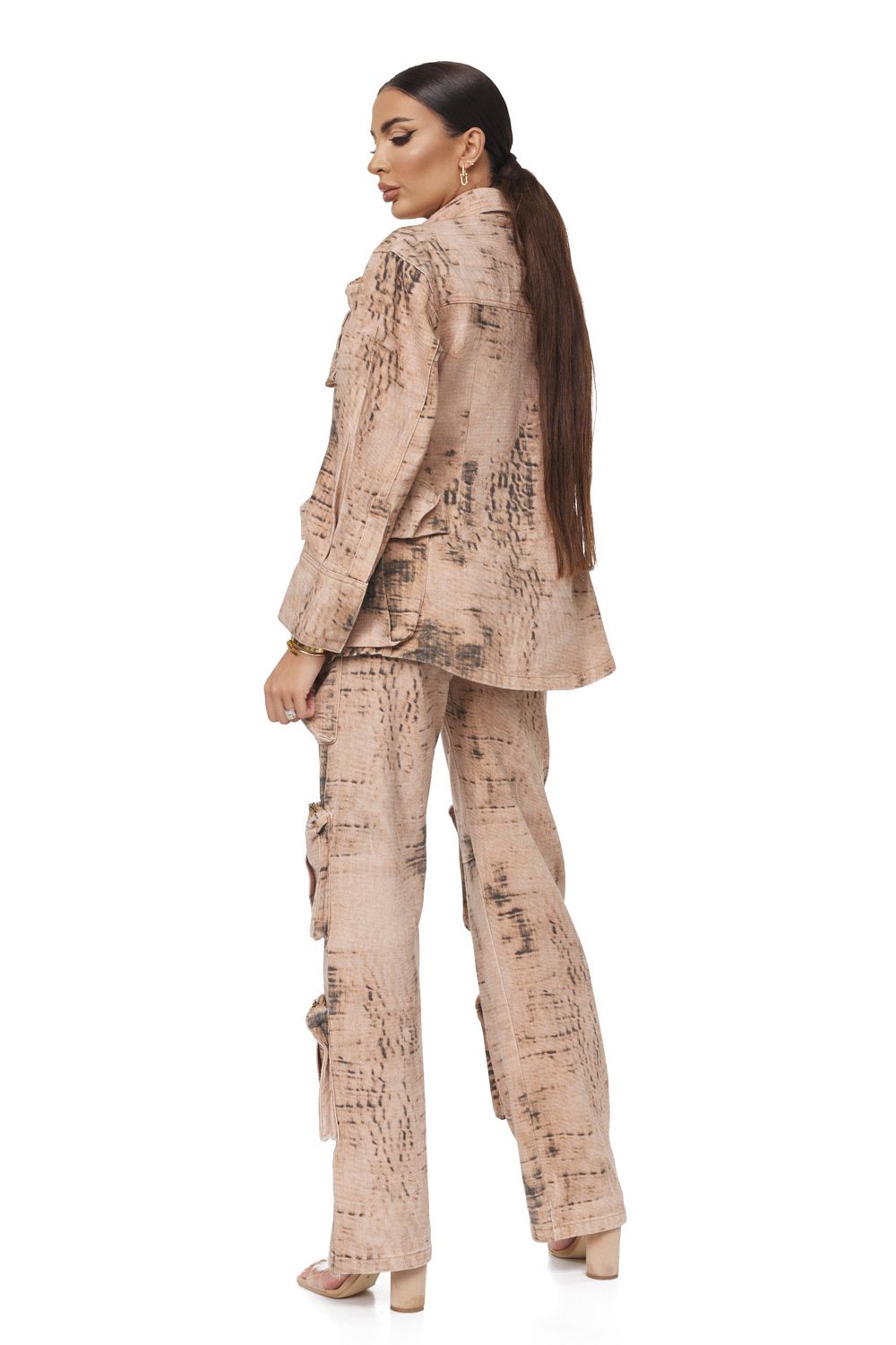 Ladies' casual brown Berias Bogas jeans
