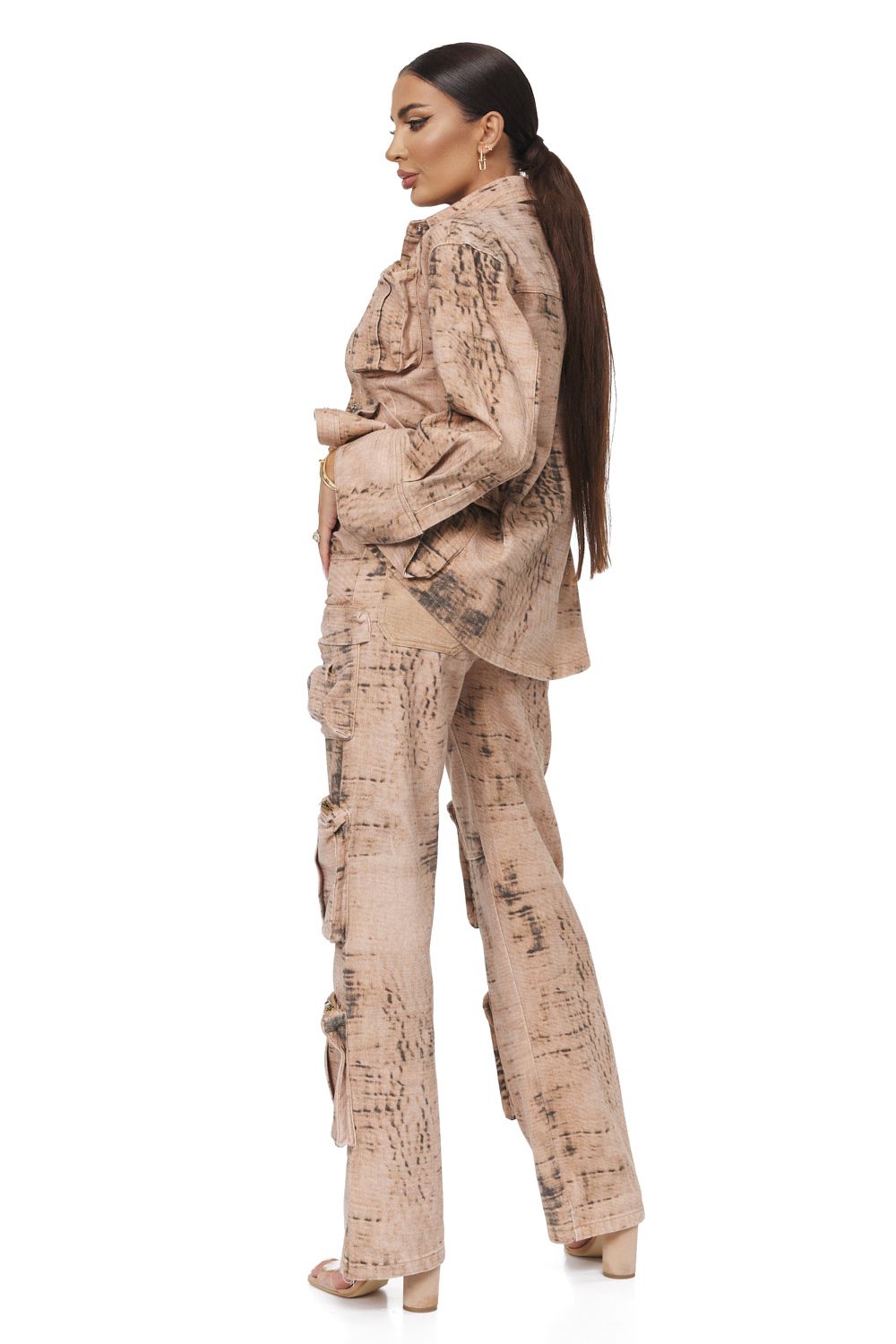 Ladies' casual brown Berias Bogas jeans