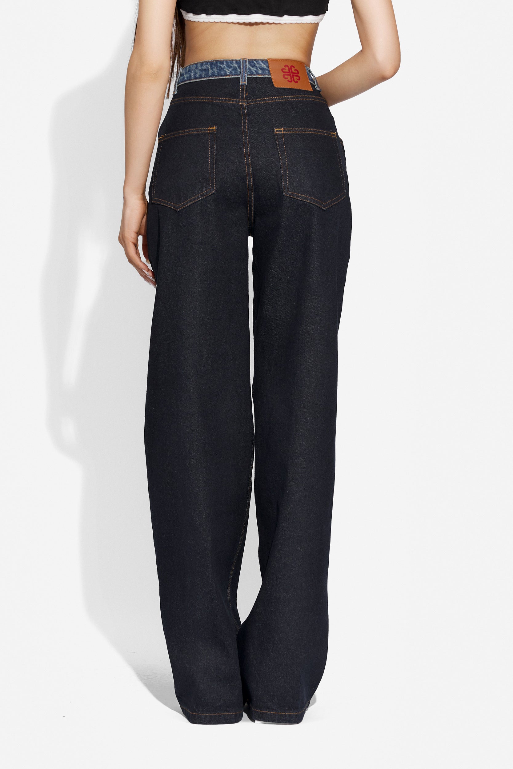 Cornely Bogas casual black ladies jeans
