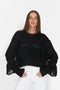 Bluza casual neagra Doleavia Bogas