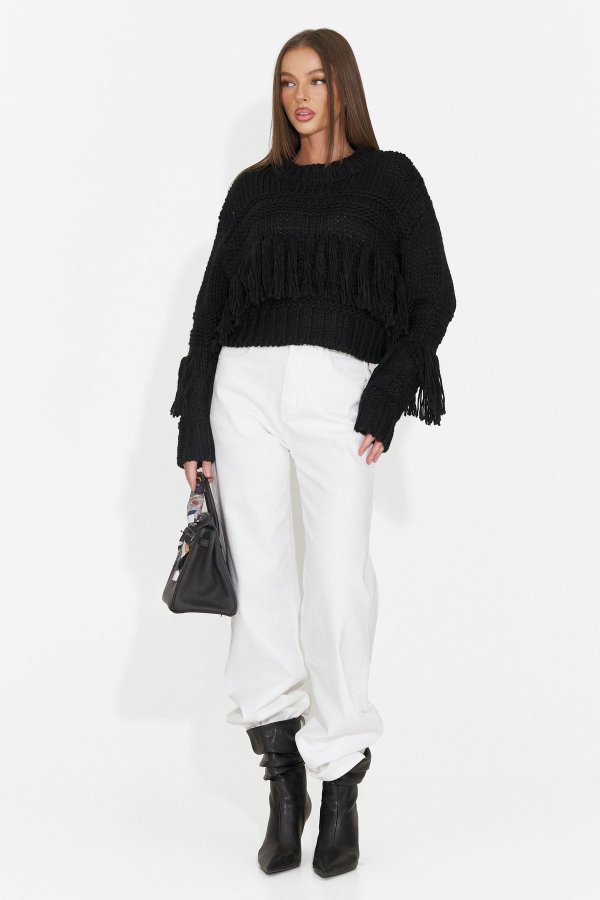 Bluza casual neagra Doleavia Bogas