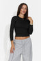 Bluza casual neagra Jydaora Bogas