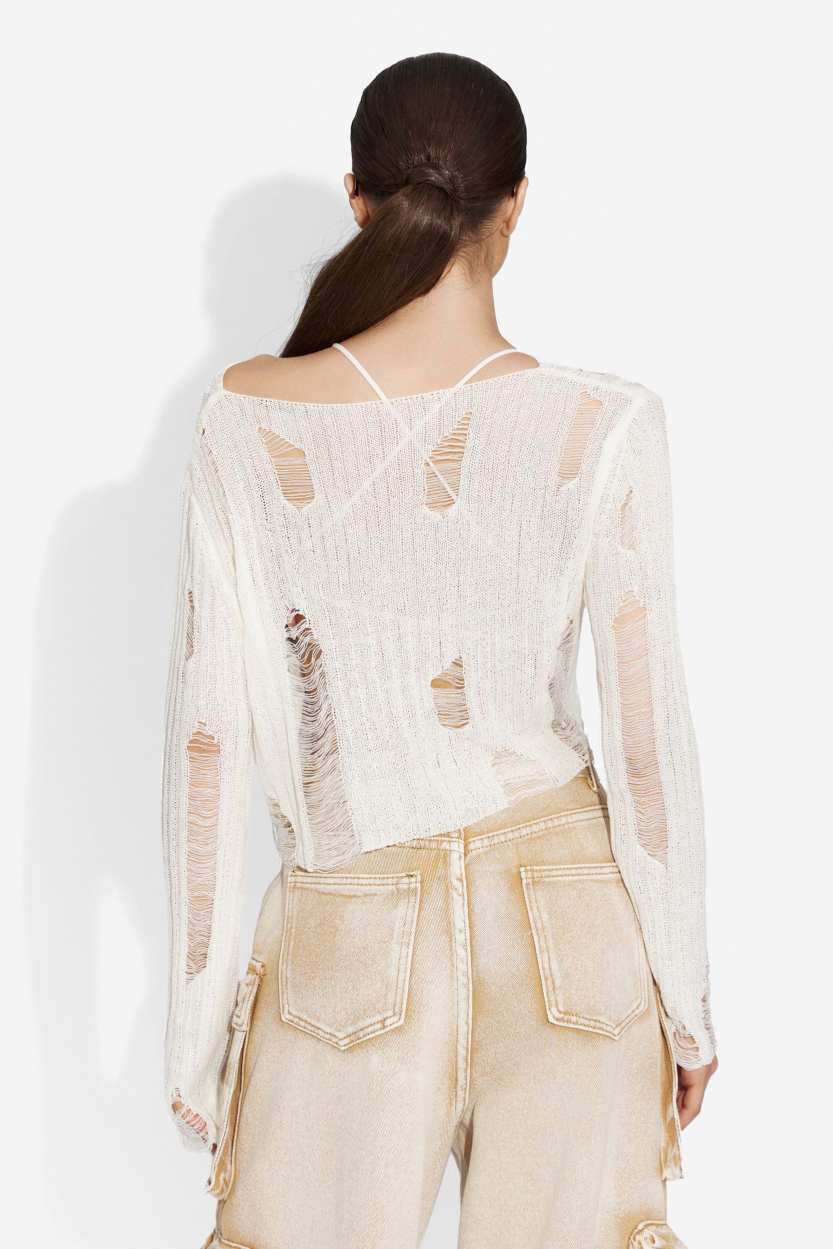 Clymati Bogas casual blouse white