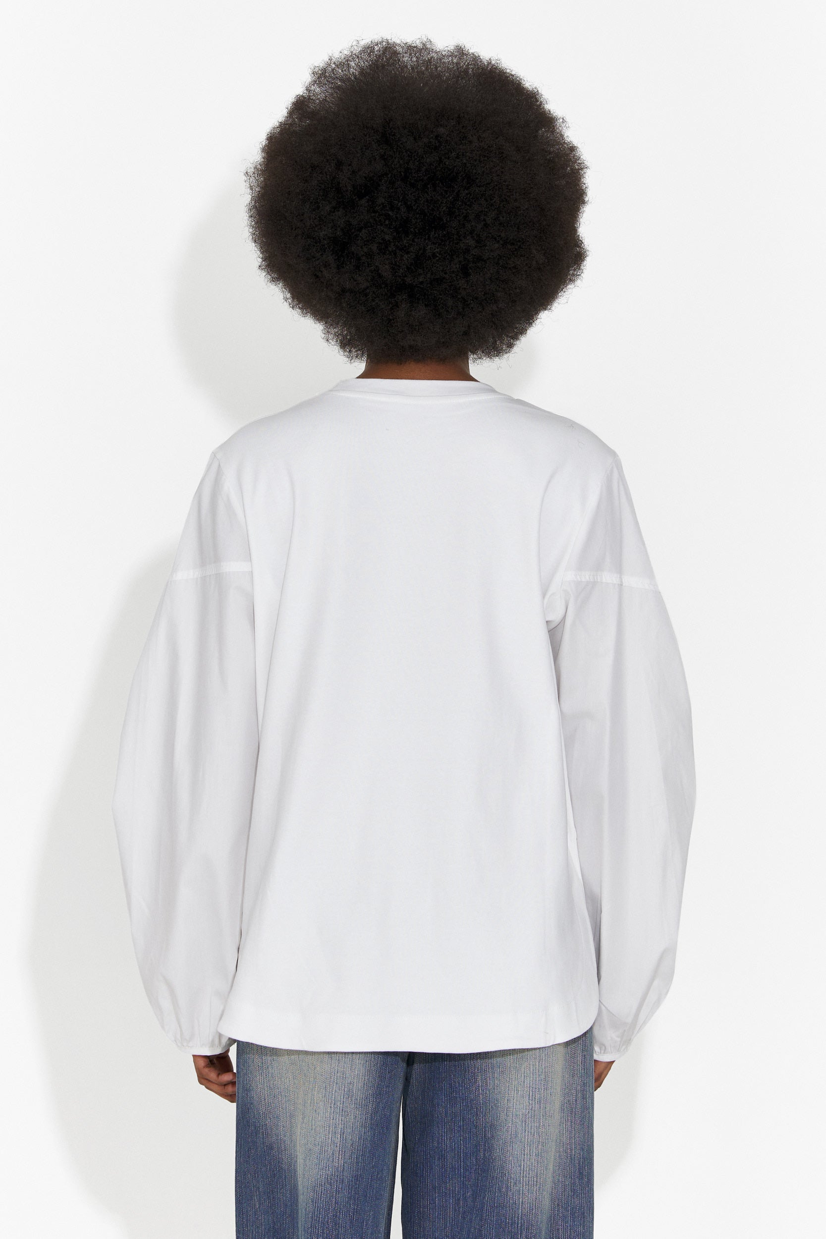 Bluza dama casual alba Esperanza Bogas