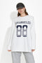 Bluza dama casual alba Fleta Bogas