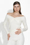 Sherilyne Bogas Casual White Ladies Blouse