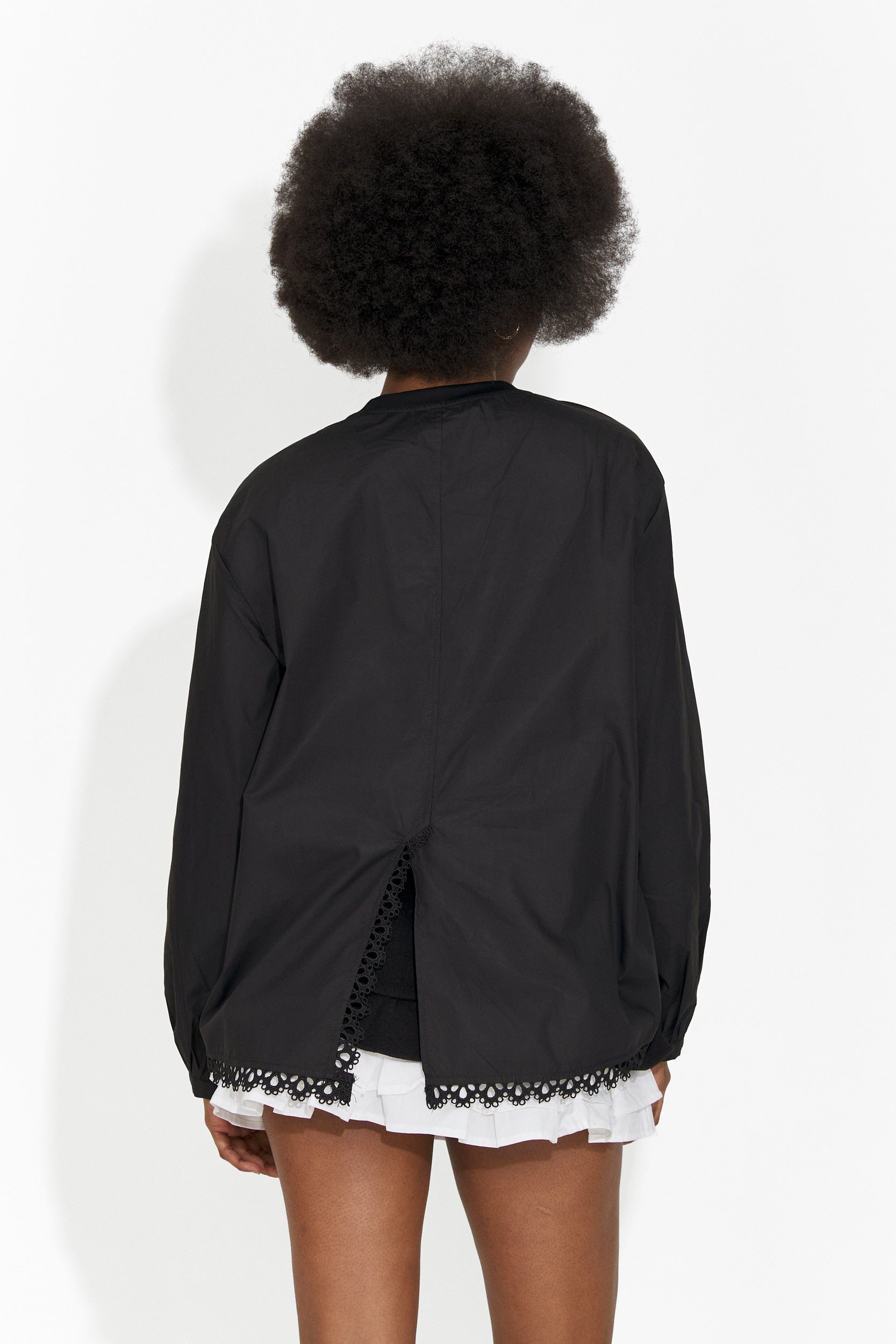 Bluza dama casual neagra Sheiva Bogas