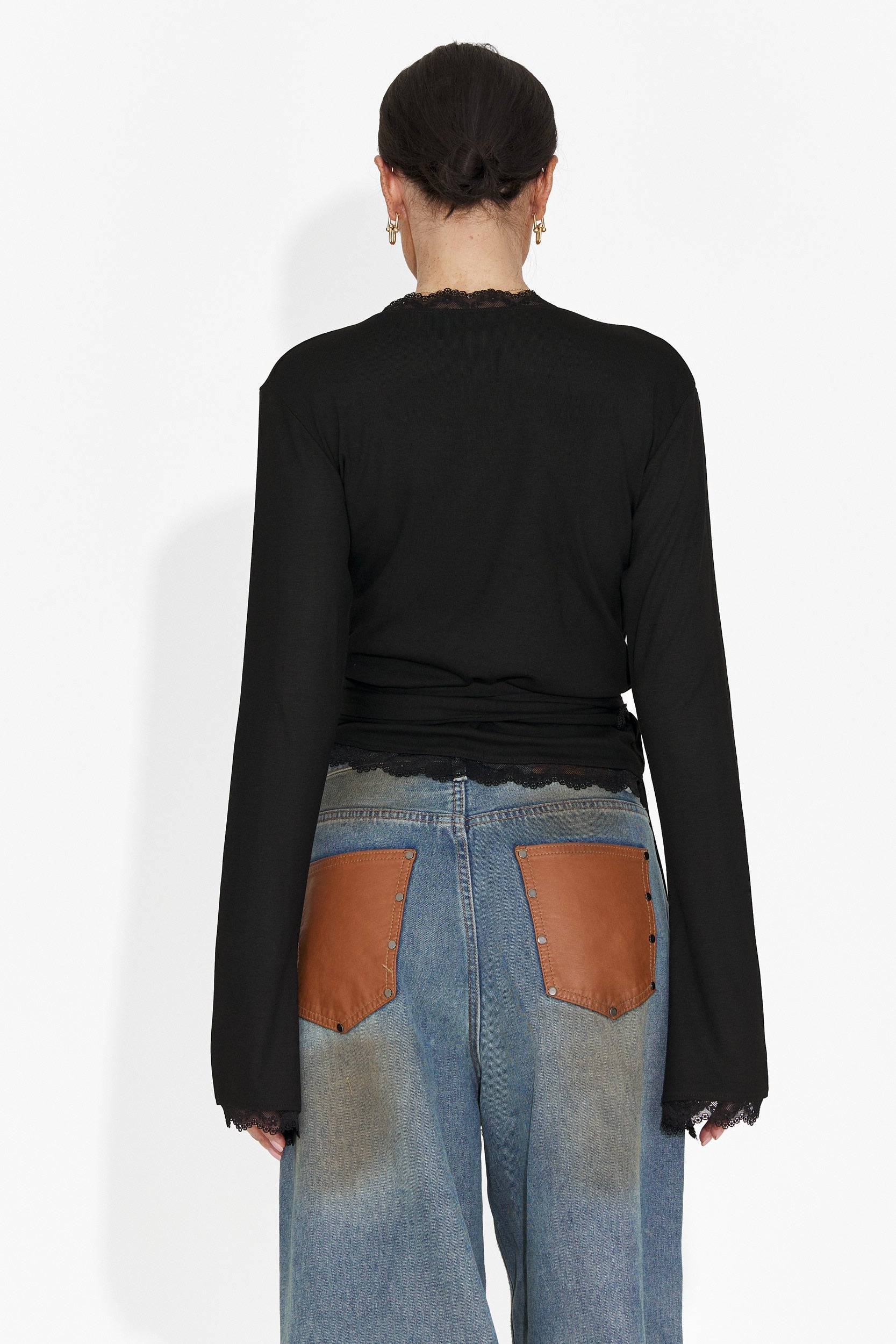 Bluza dama casual neagra Zaneta Bogas