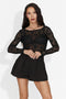Bluza dama eleganta neagra Darolia Bogas