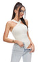 Body dama casual modelator alb Benmisi Bogas