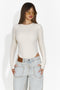 Body dama elegant crem Mioala Bogas