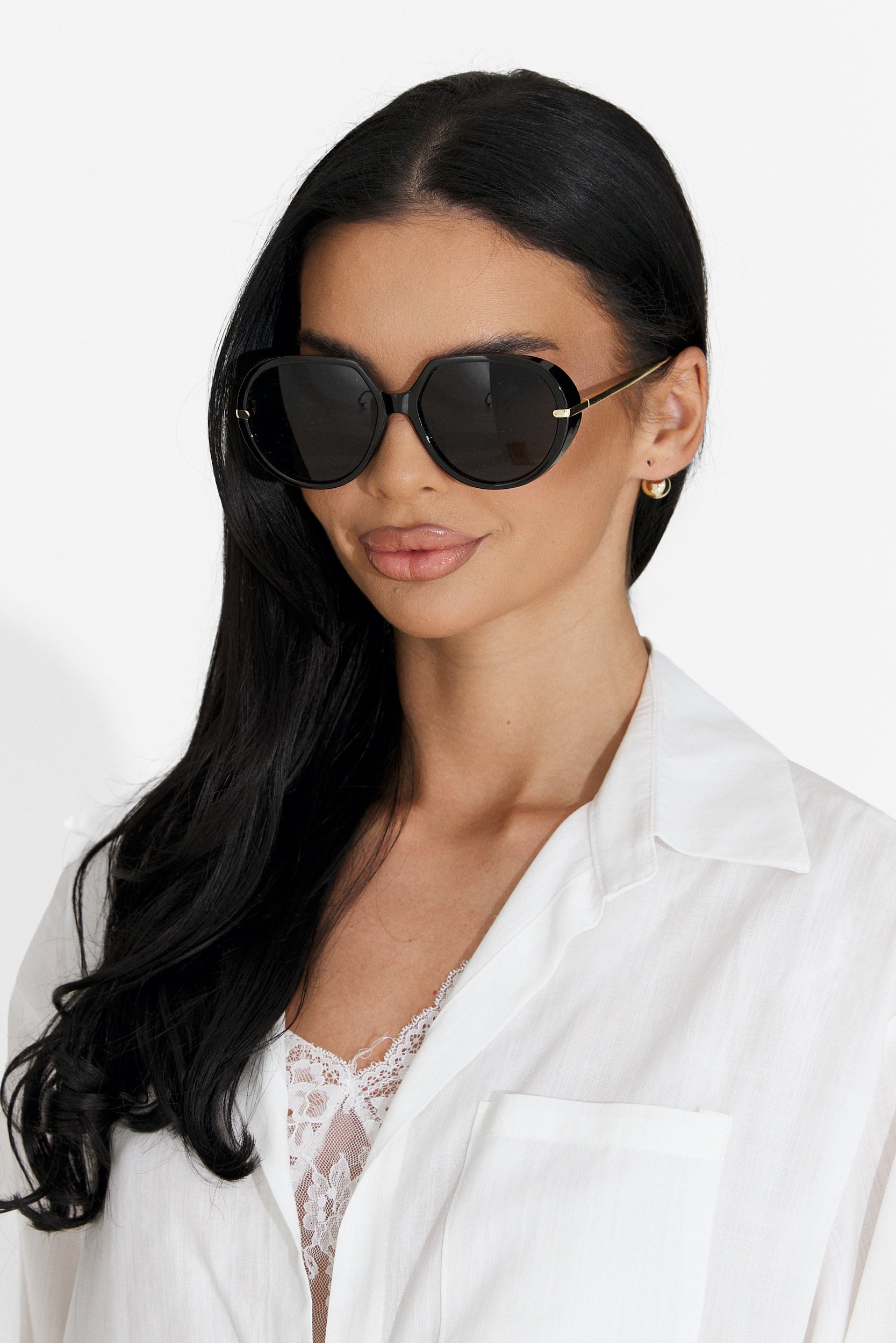 Ochelari dama de soare negru Ulrike Bogas