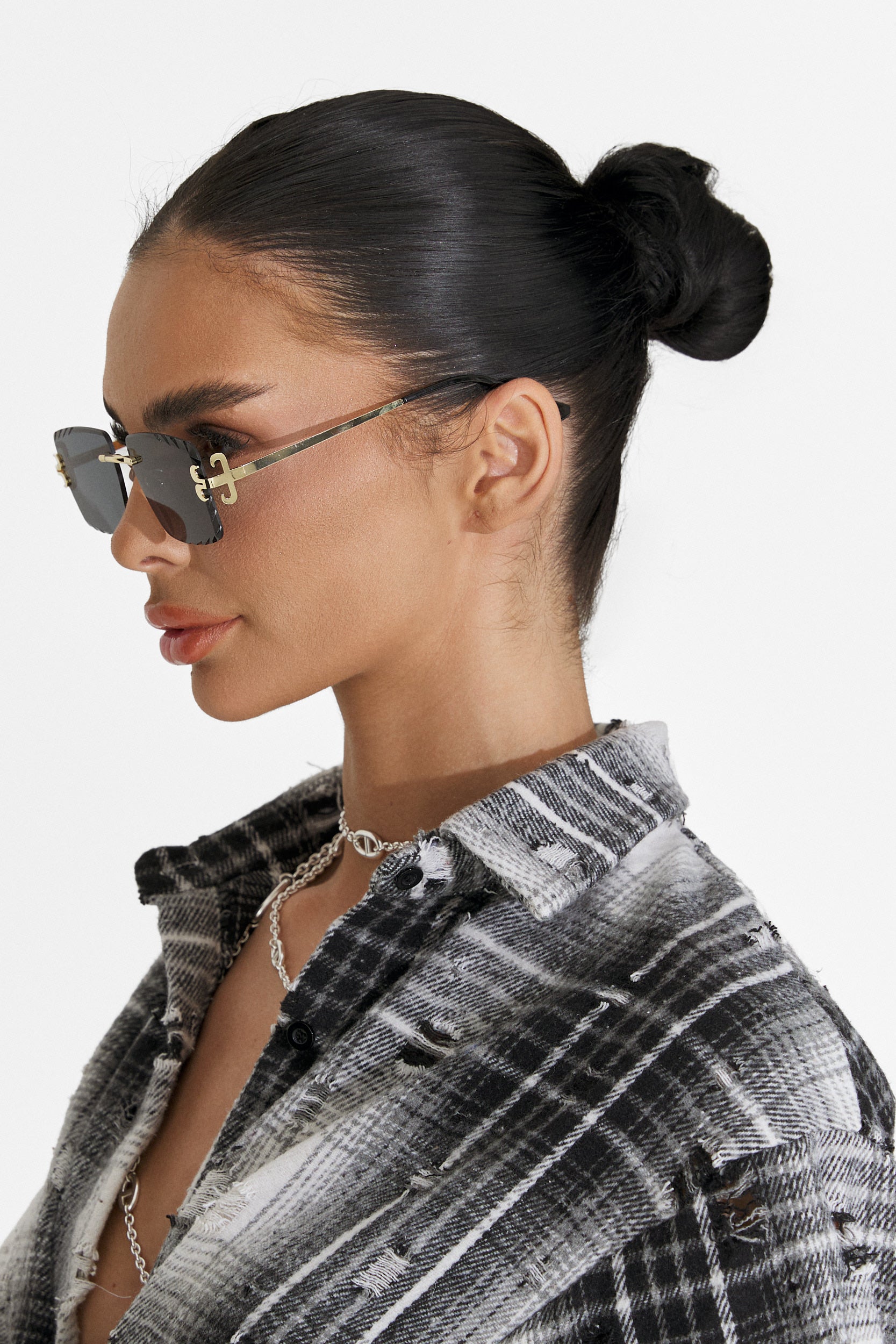 Ochelari dama de soare negru Blaise Bogas