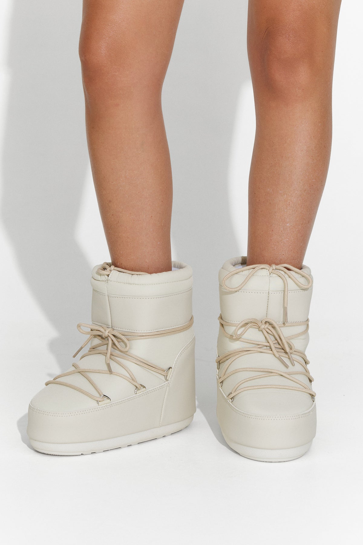 Boots dama bej Sameria Bogas, imaginea 4 din 7
