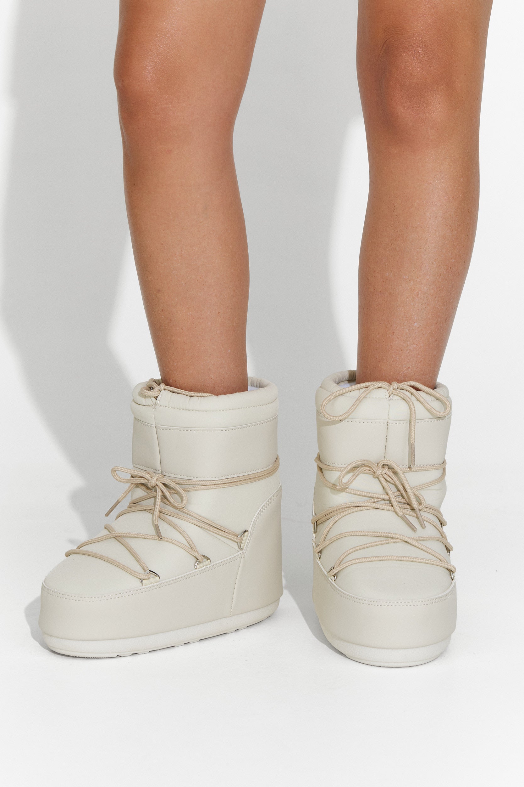 Women's beige boots Sameria Bogas