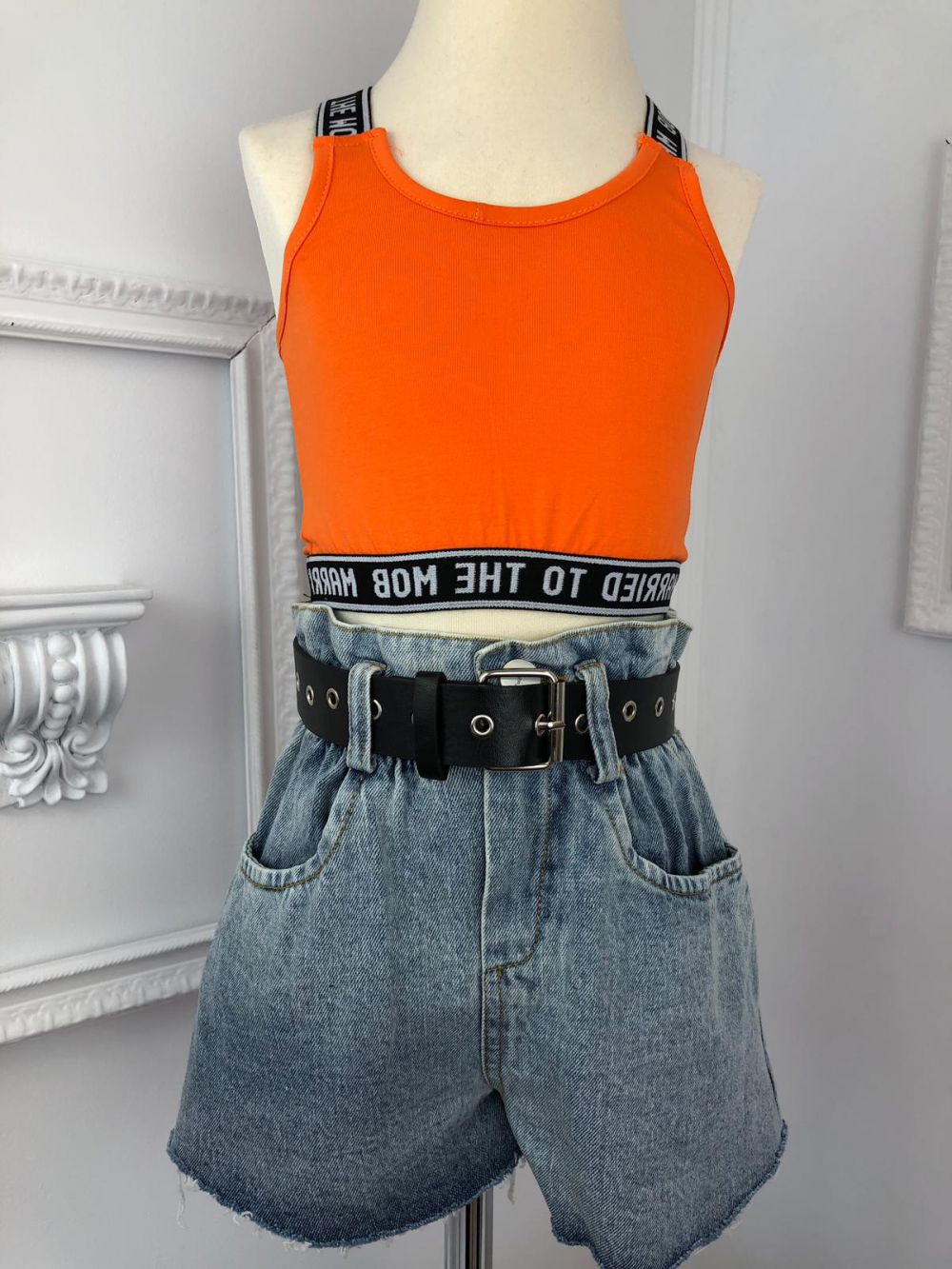 Children's Bustier Bitta Orange Bogas