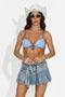 Bustiera dama casual bleu Marex Bogas