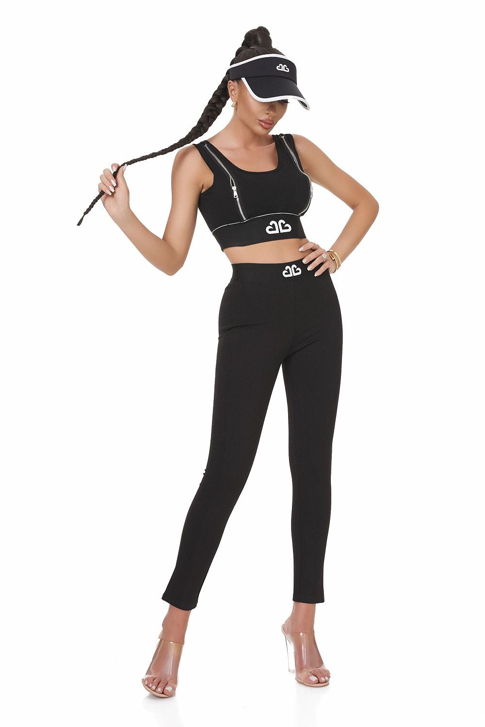Ladies casual black bustier Baucis Bogas