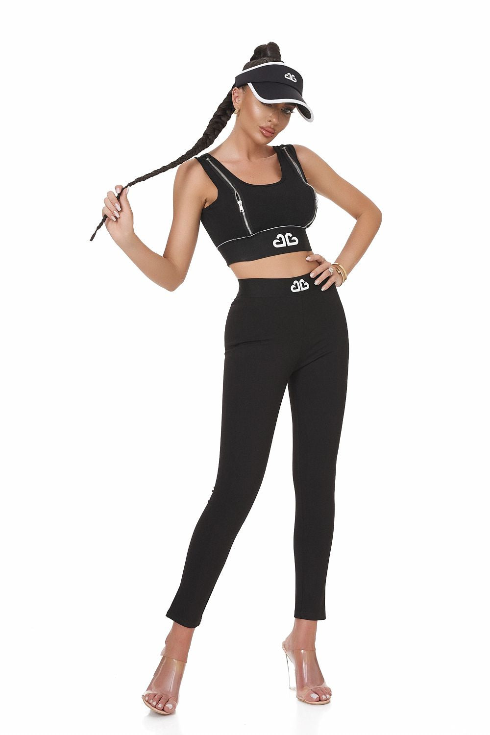 Ladies casual black bustier Baucis Bogas